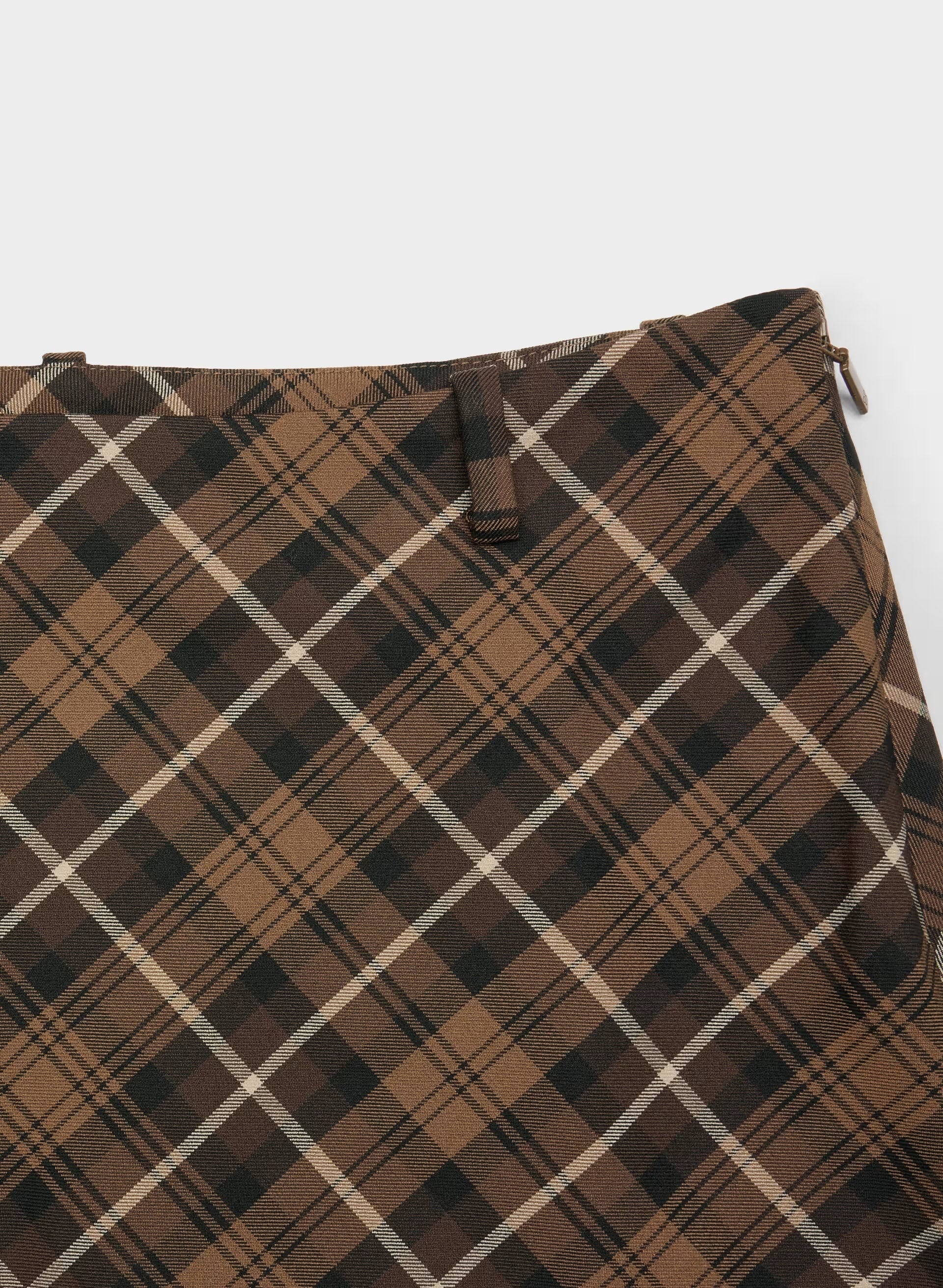 Clarissa Skirt - RCH MCH BRN / CHLR BRN
