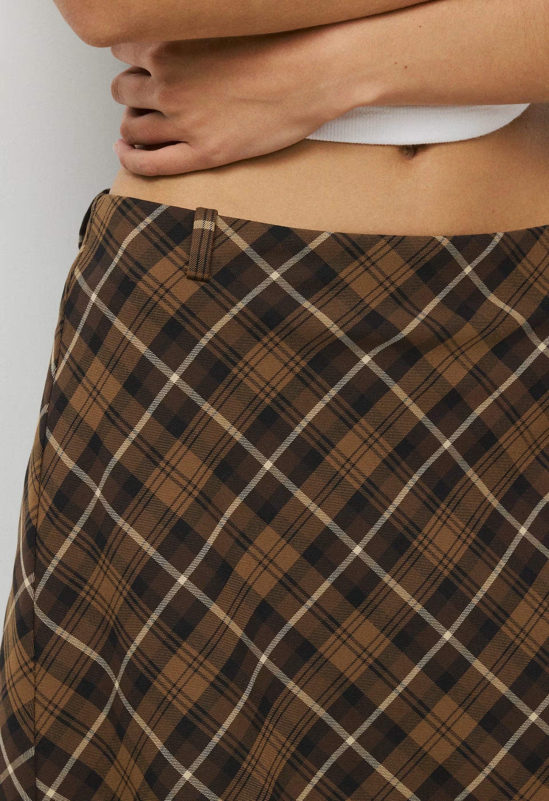 Clarissa Skirt - RCH MCH BRN / CHLR BRN