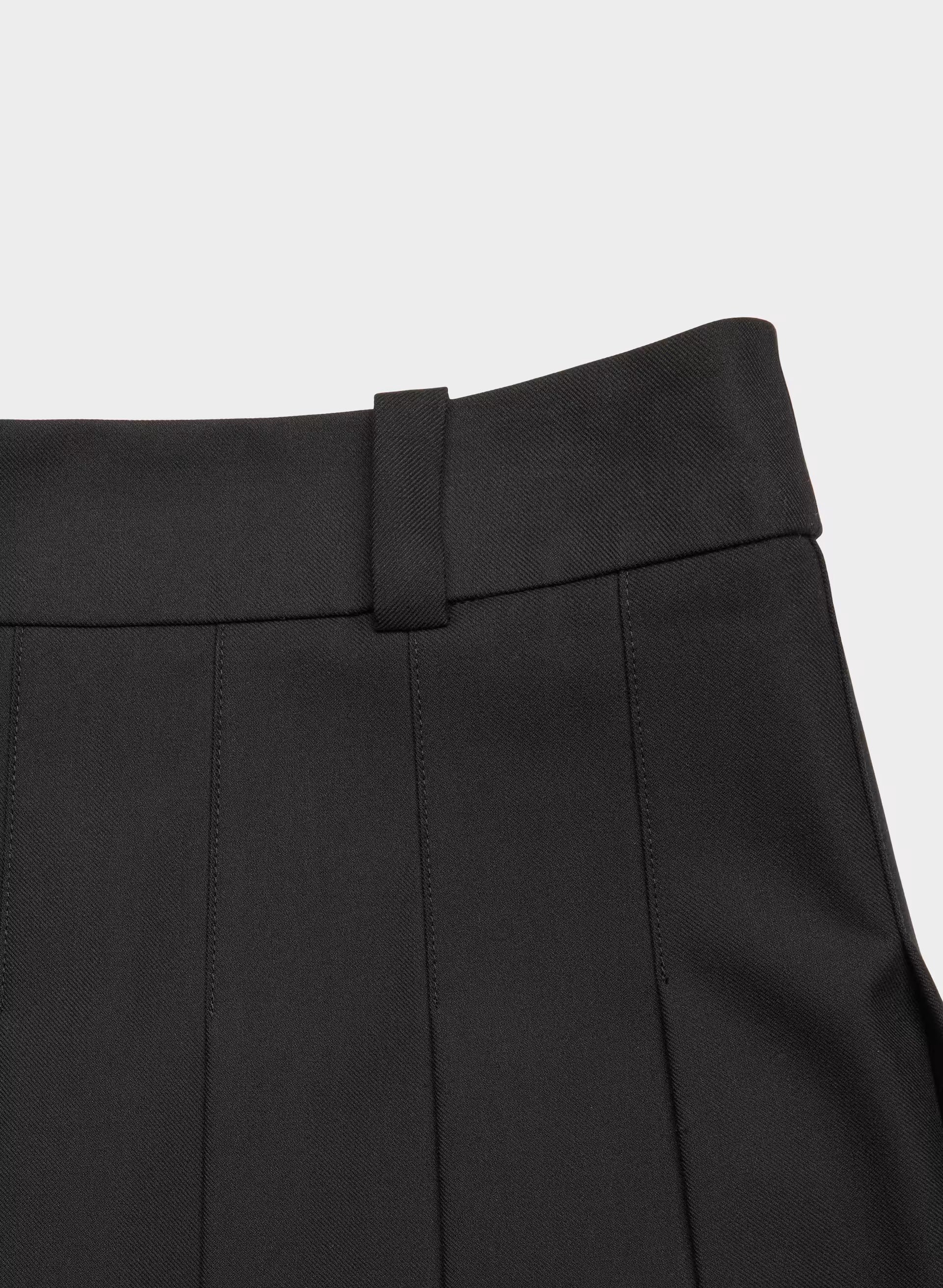 Olive Micro Skirt - BLACK