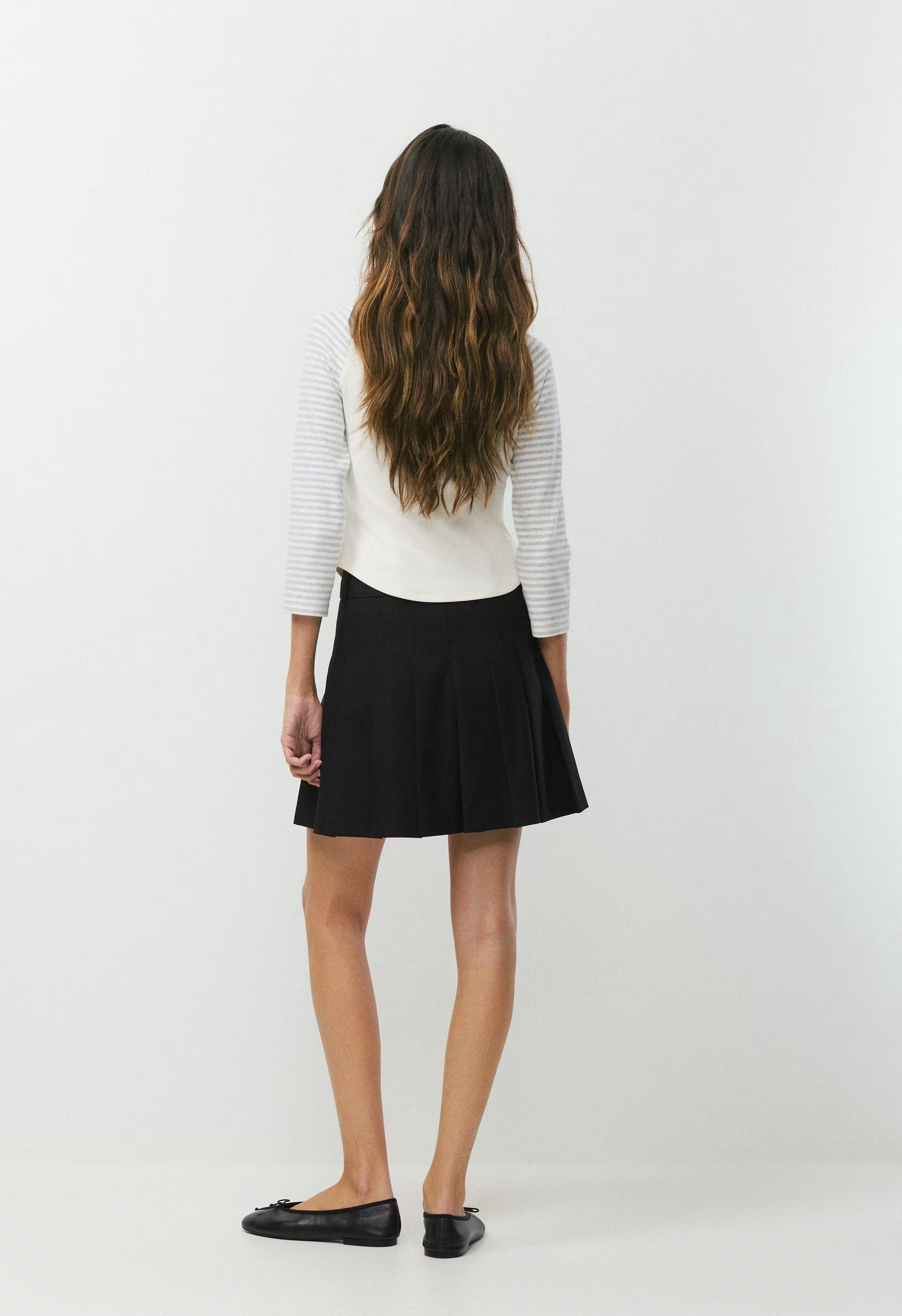 Olive Micro Skirt - BLACK