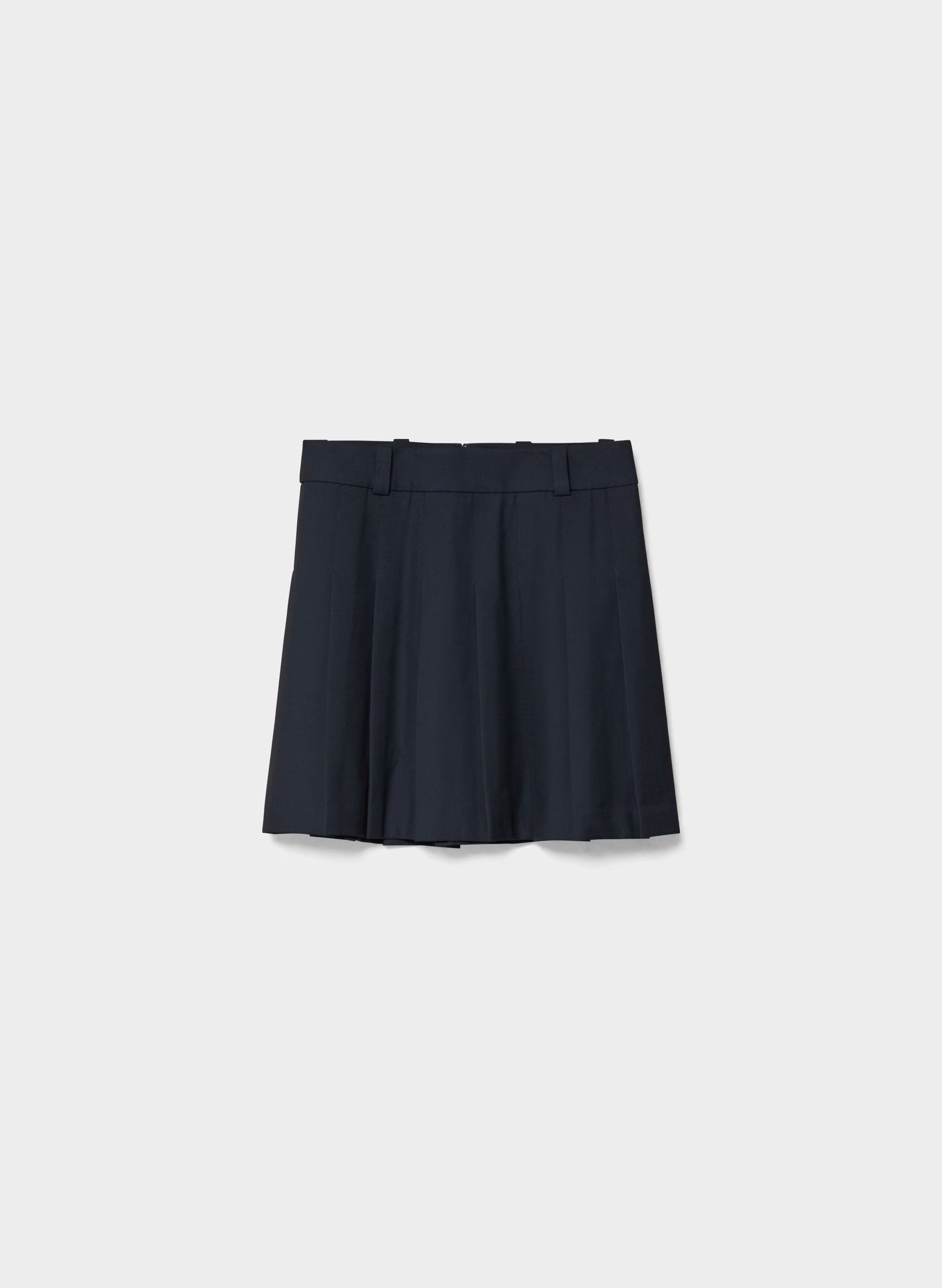 Olive Micro Skirt - ADMIRAL NAVY