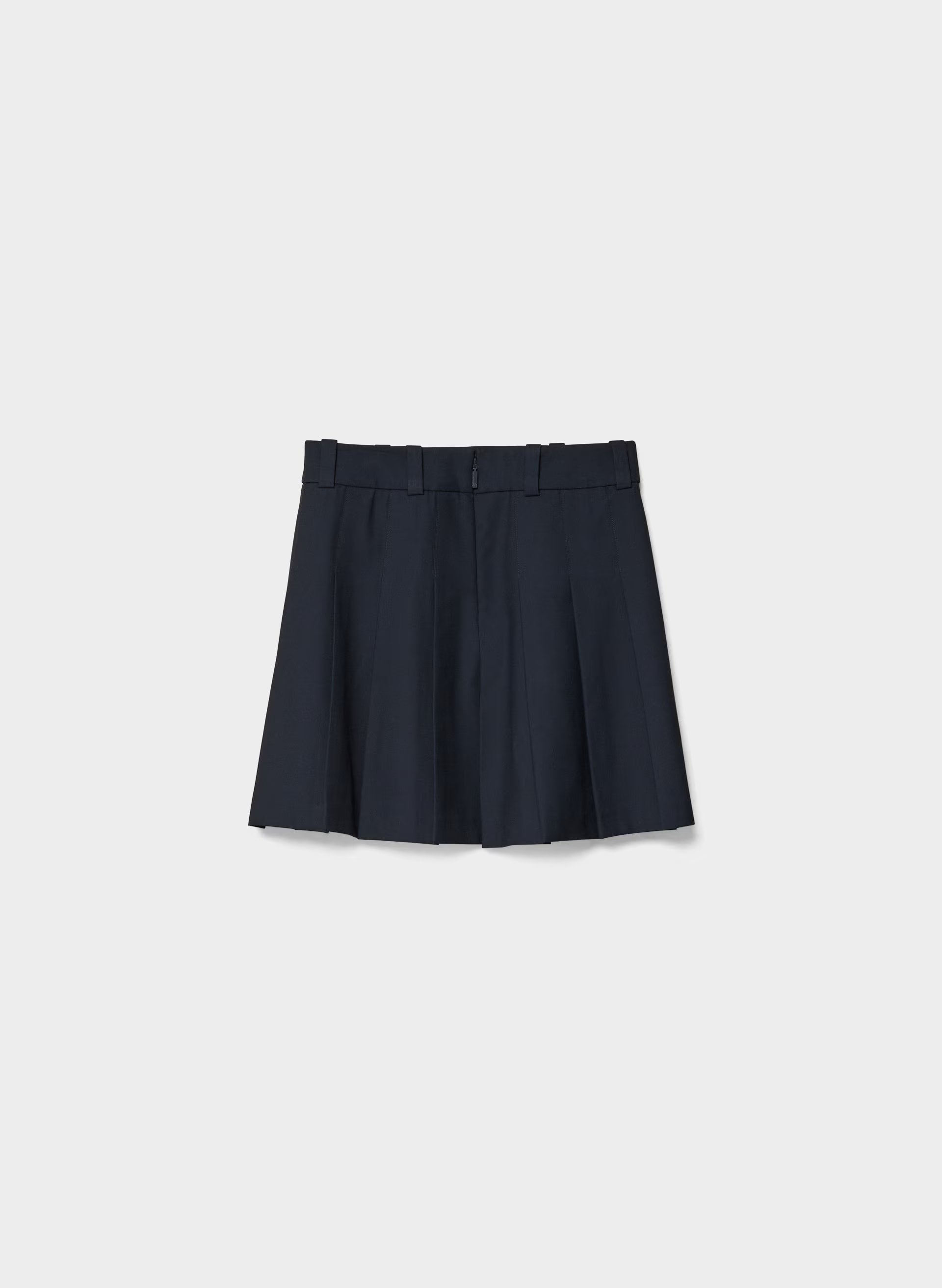 Olive Micro Skirt - ADMIRAL NAVY