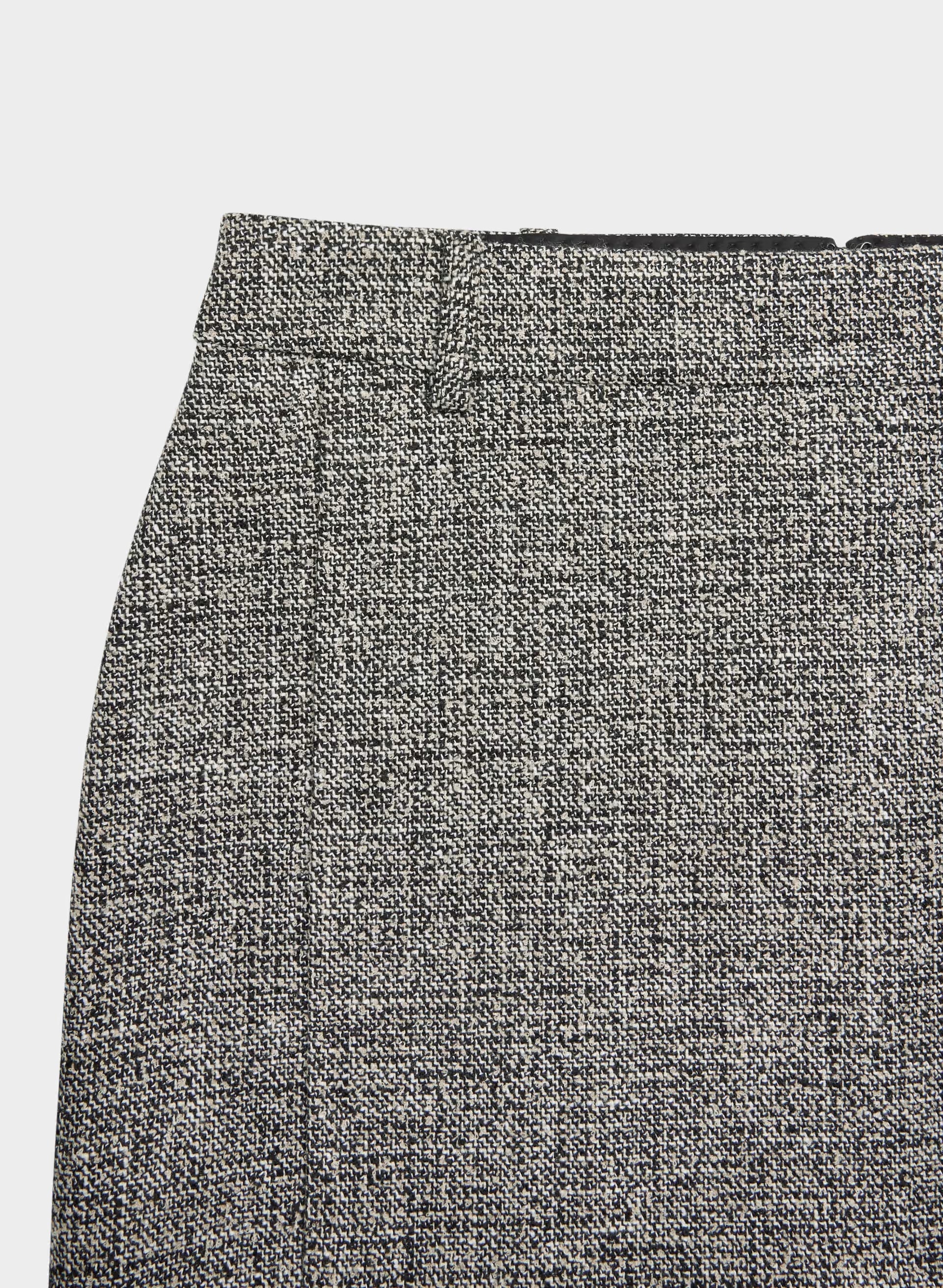 Metric Skirt - SPCKL TWEED BLK/WHITE