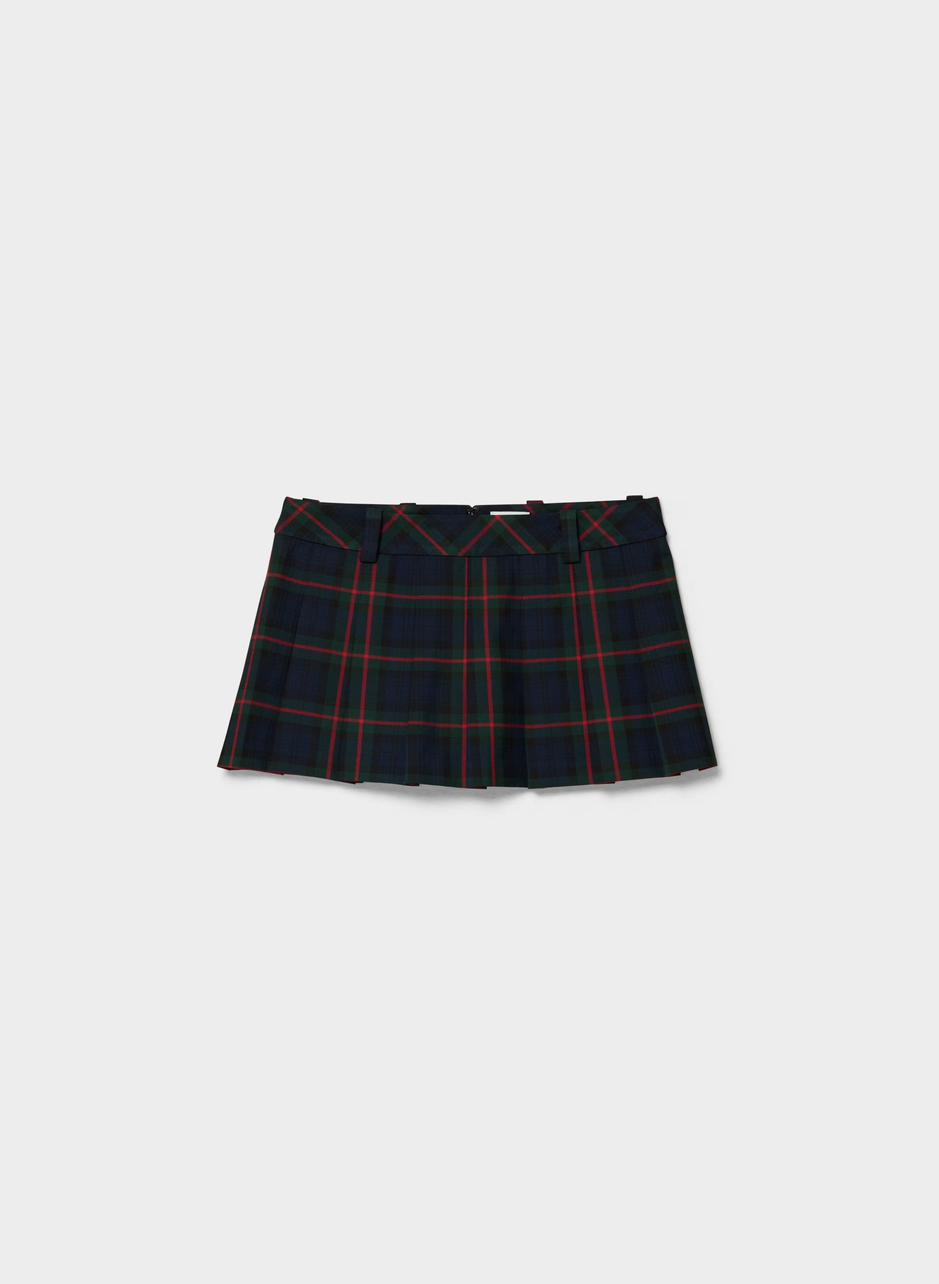 Olive Super Lo-Rise Micro Skort - FGTR GRN/ADMRL NVY