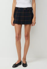 Olive Super Lo-Rise Micro Skort - FGTR GRN/ADMRL NVY
