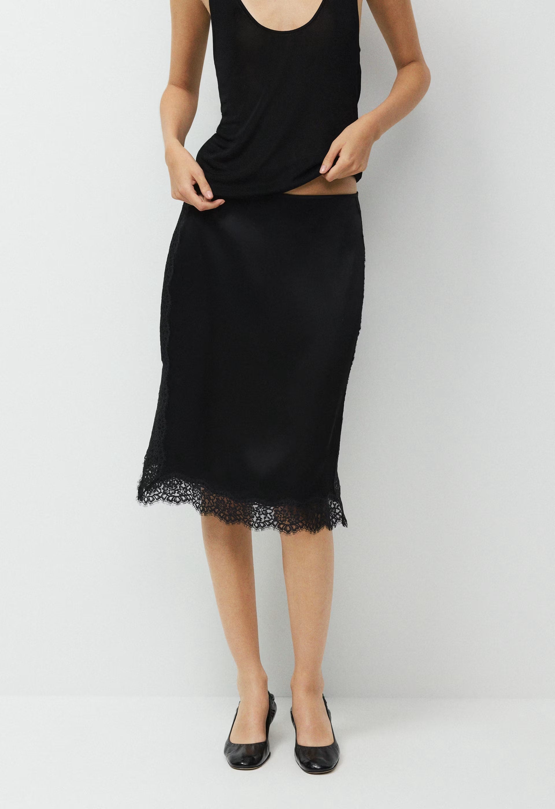 Rosehip Skirt - BLACK/BLACK