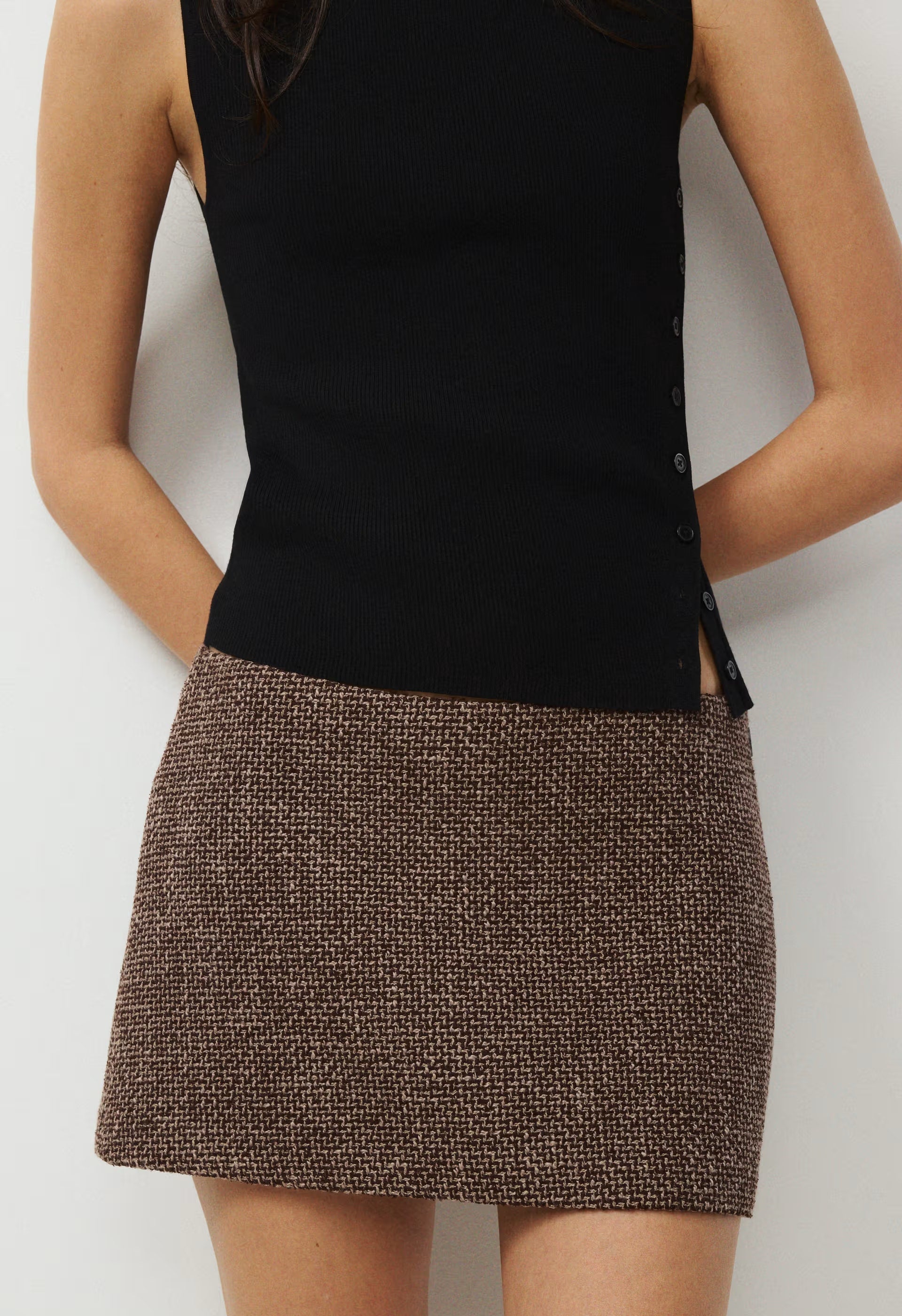 Render Skort - R MCH BRN/COLA TAUPE