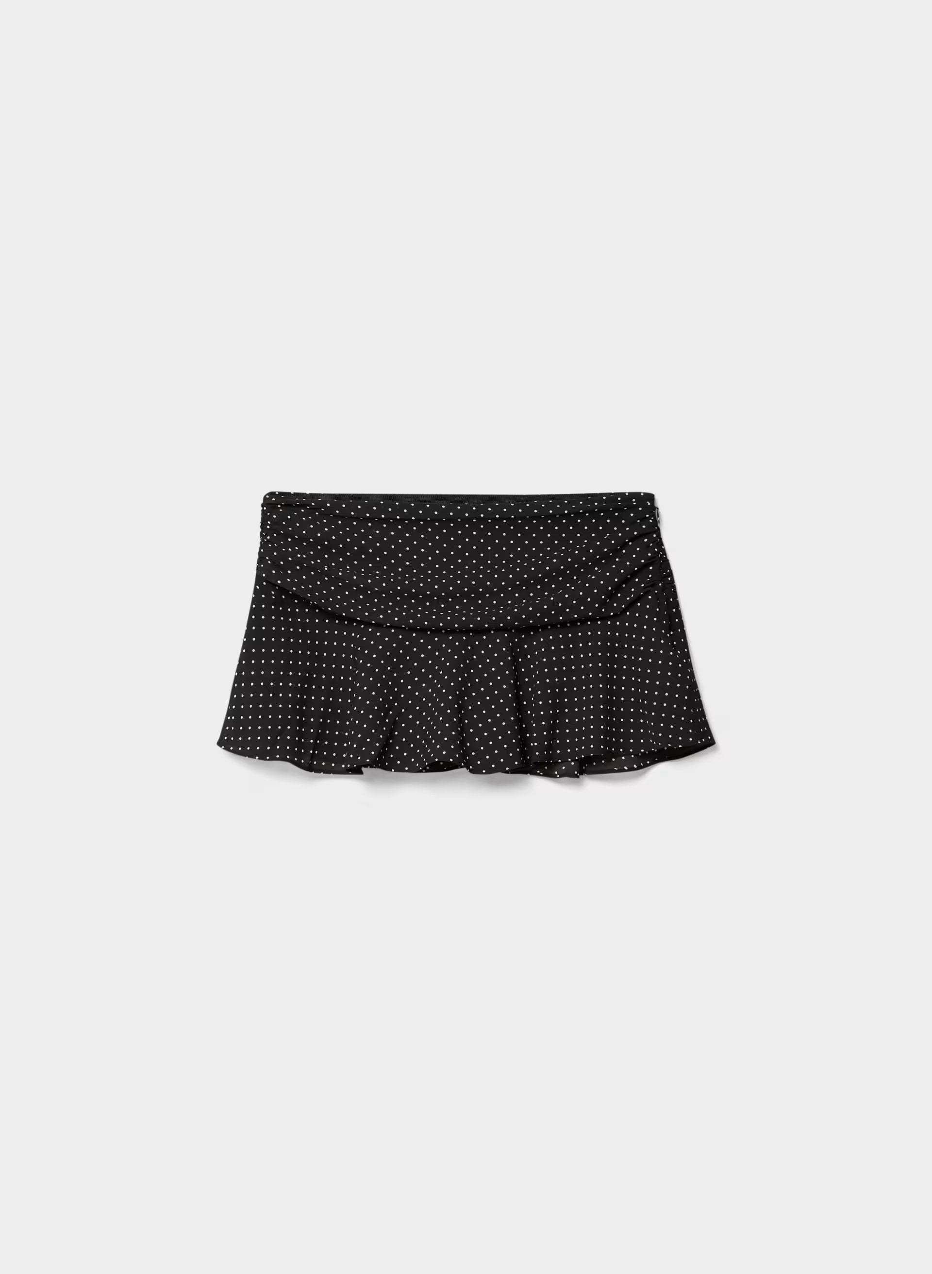 Scene Skort - BLACK/BIRCH