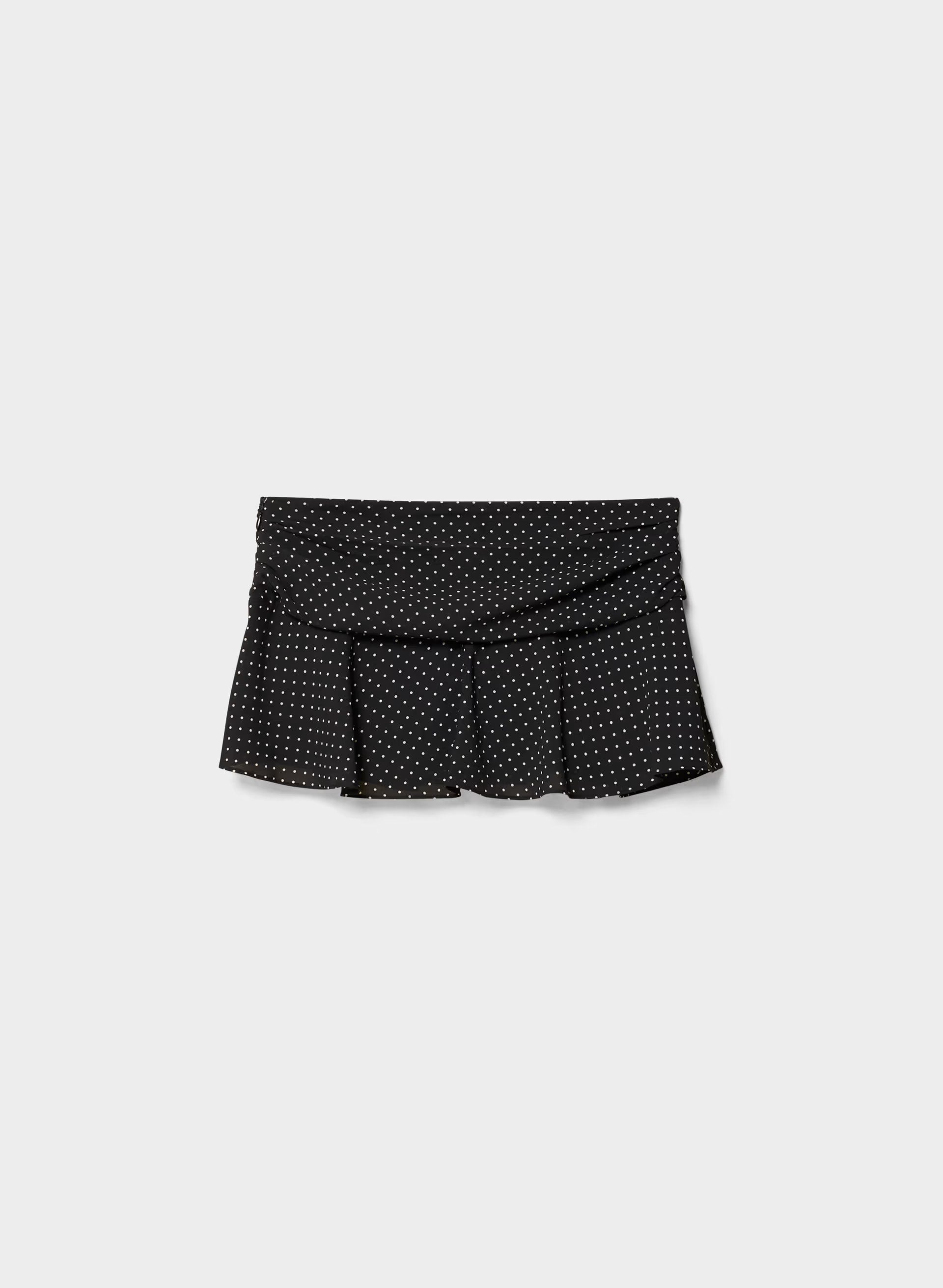 Scene Skort - BLACK/BIRCH