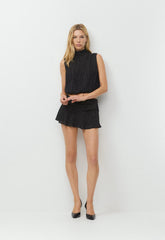 Scene Skort - BLACK/BIRCH