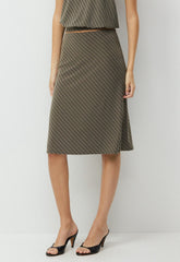Smooth Matter™ Getaway Skirt - LT FLINT GRN/ FLNT GRN