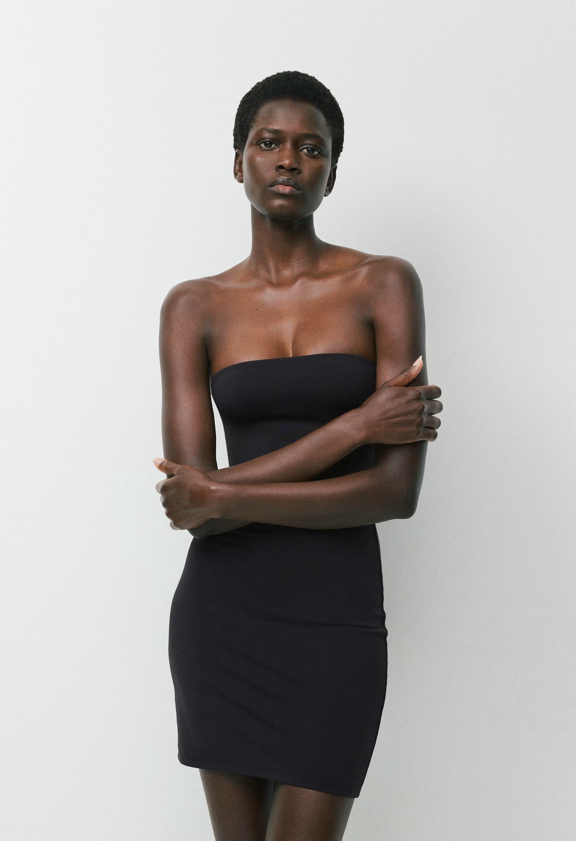 Original Contour Enrapture Mini Tube Dress - BLACK