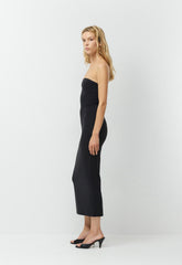 Original Contour Enrapture Maxi Tube Dress - BLACK