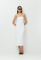 Original Contour Enrapture Maxi Tube Dress - BRIGHT WHITE