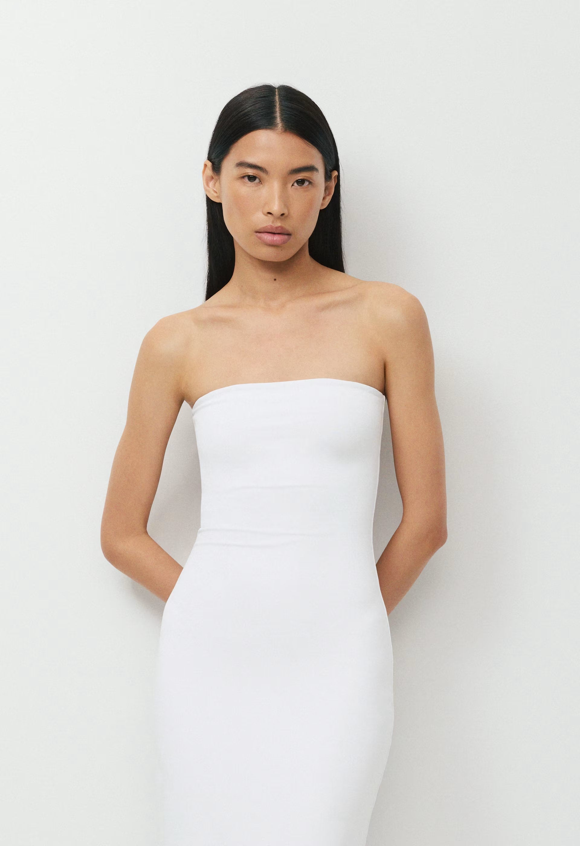 Original Contour Enrapture Maxi Tube Dress - BRIGHT WHITE