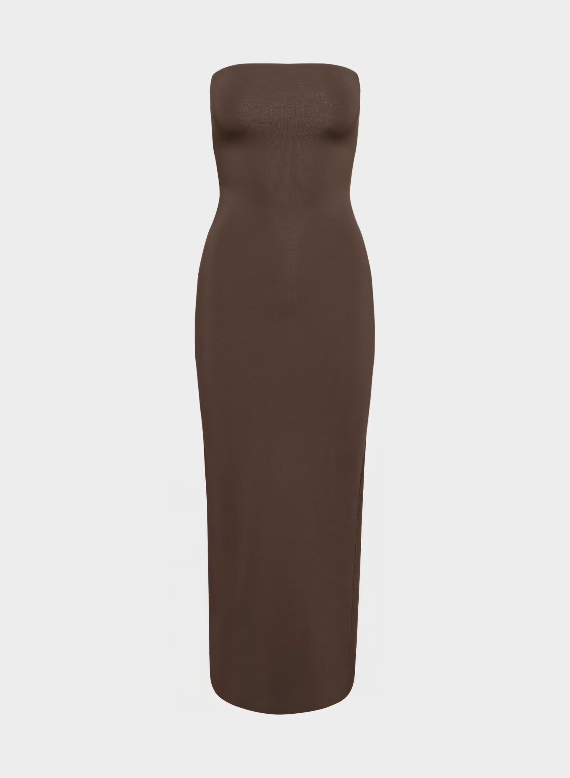 Original Contour Enrapture Maxi Tube Dress - RICH MOCHA BROWN