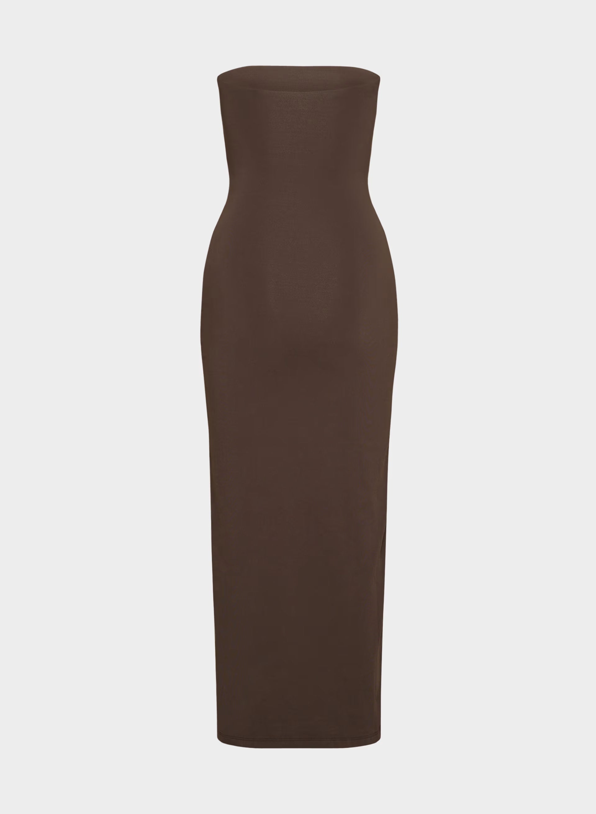 Original Contour Enrapture Maxi Tube Dress - RICH MOCHA BROWN