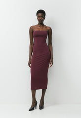 Original Contour Enrapture Maxi Tube Dress - GALA PLUM