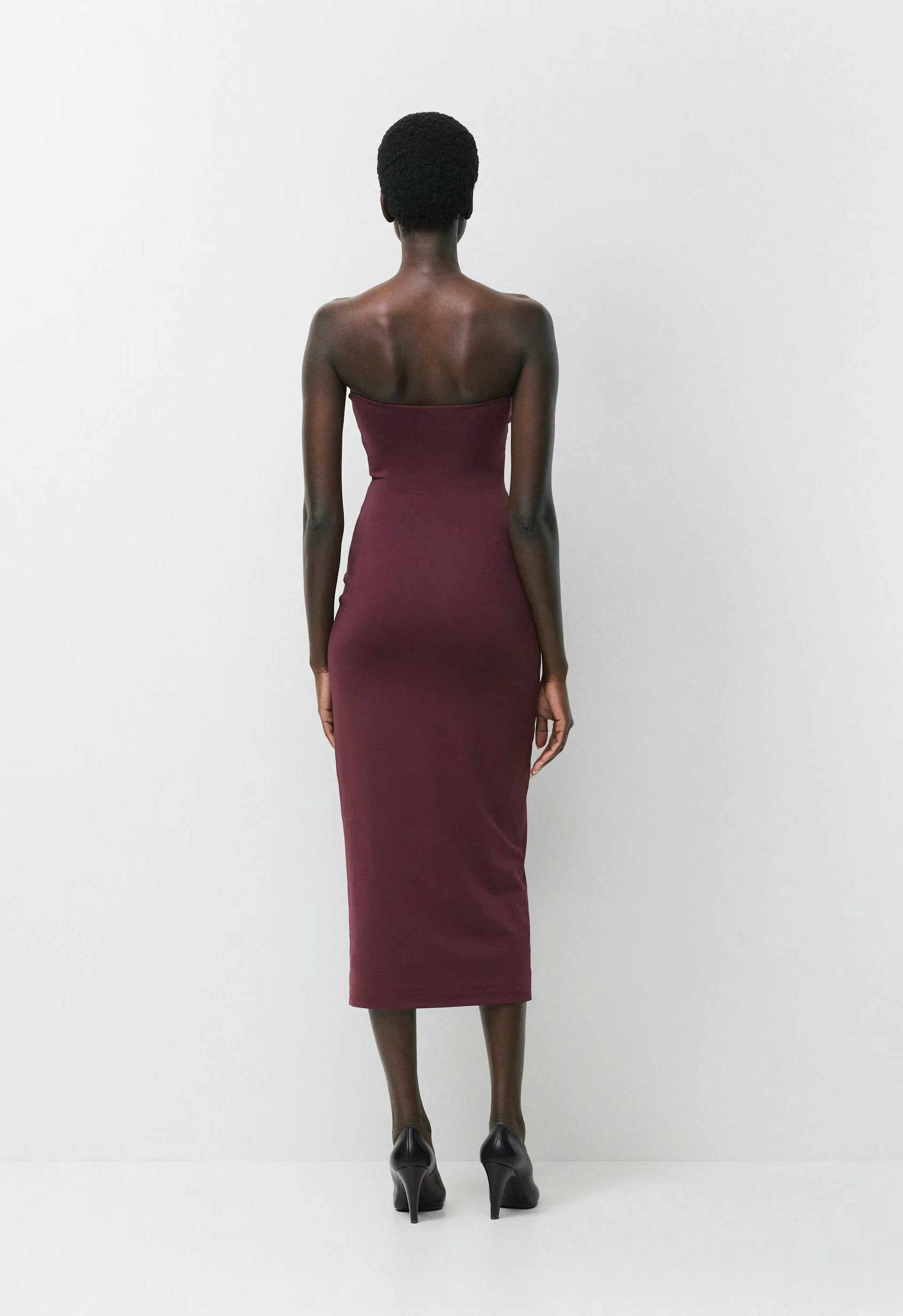 Original Contour Enrapture Maxi Tube Dress - GALA PLUM