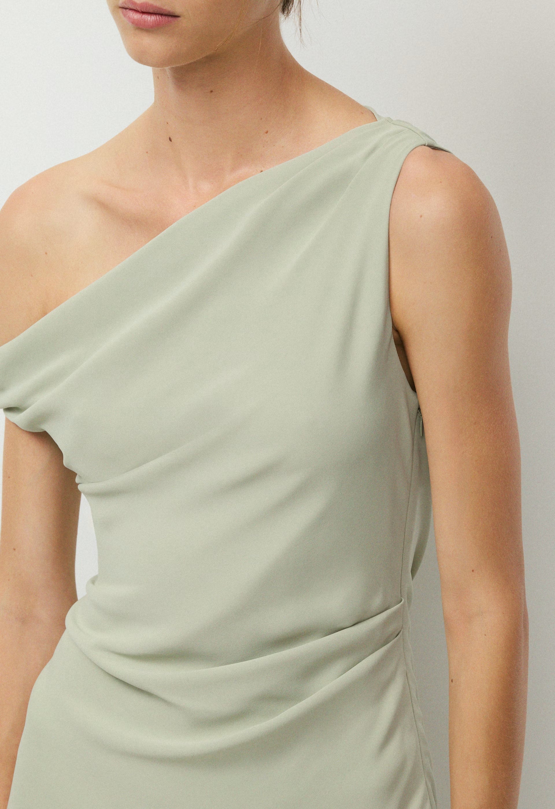 Klea Dress - SILVER SAGE GREEN