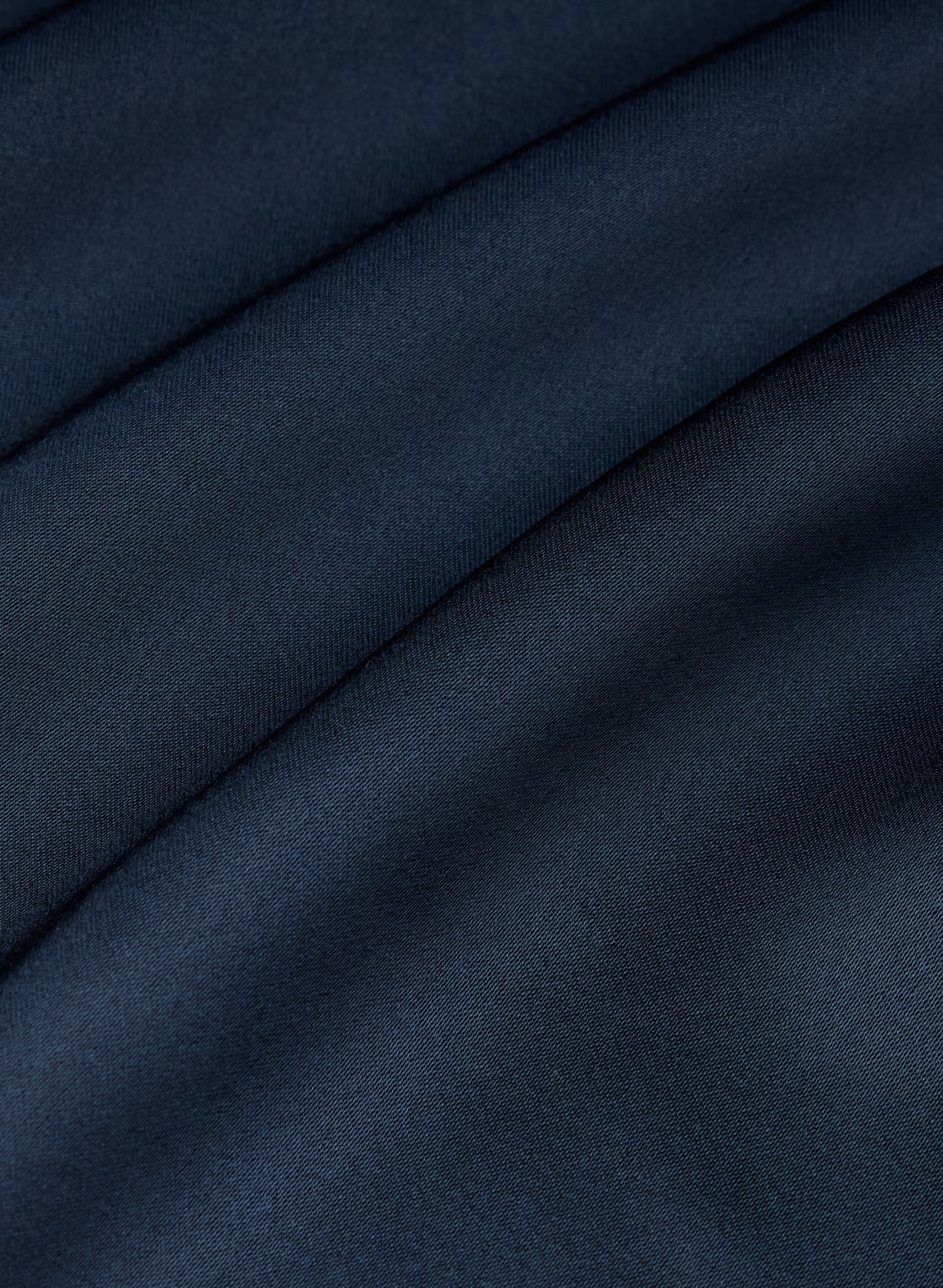 Fan Satin Dress - ADMIRAL