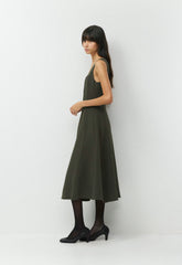 Leiden Dress - Crepette™ - FLINT GREEN