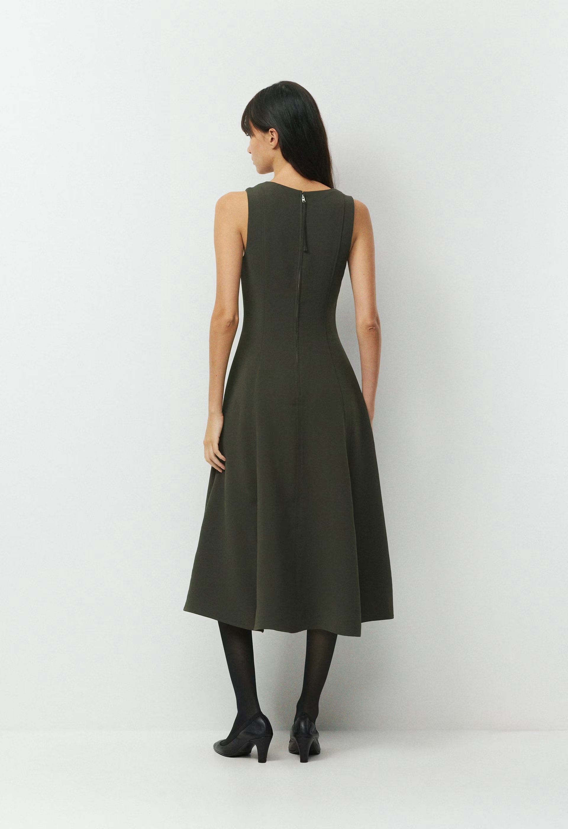 Leiden Dress - Crepette™ - FLINT GREEN