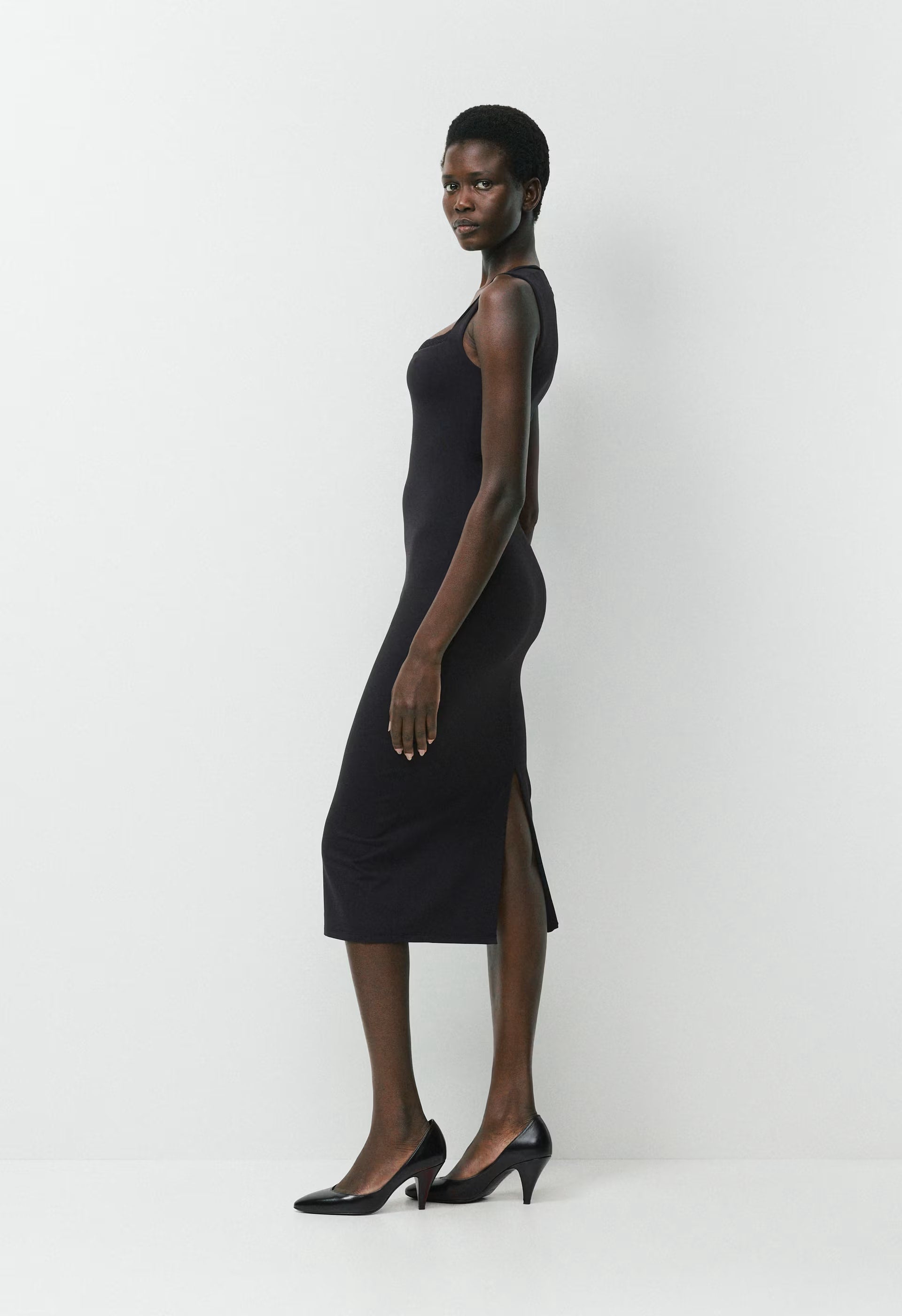 Original Contour Together Dress - BLACK