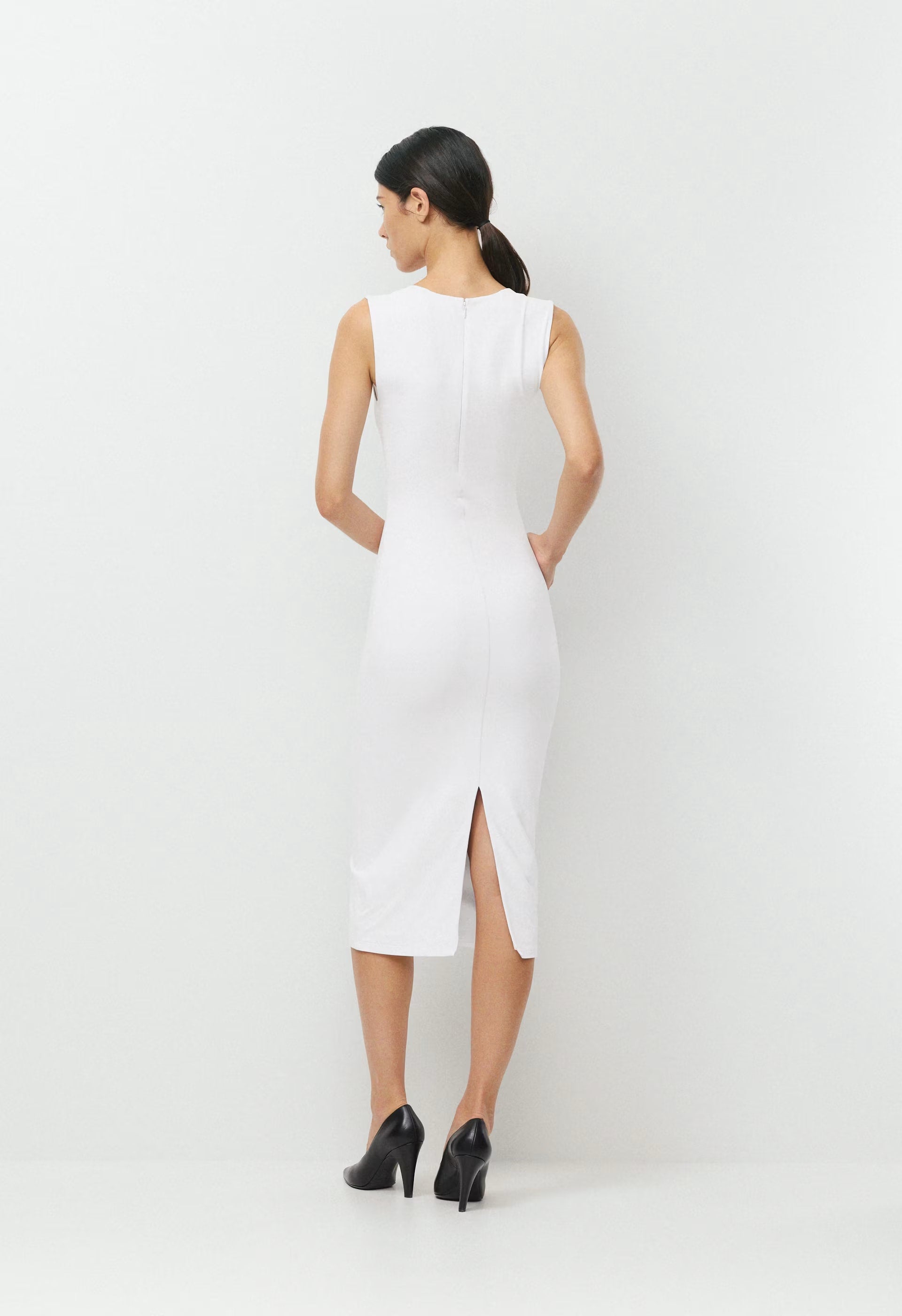 Original Contour Together Dress - BRIGHT WHITE