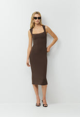 Original Contour Together Dress - RICH MOCHA BROWN
