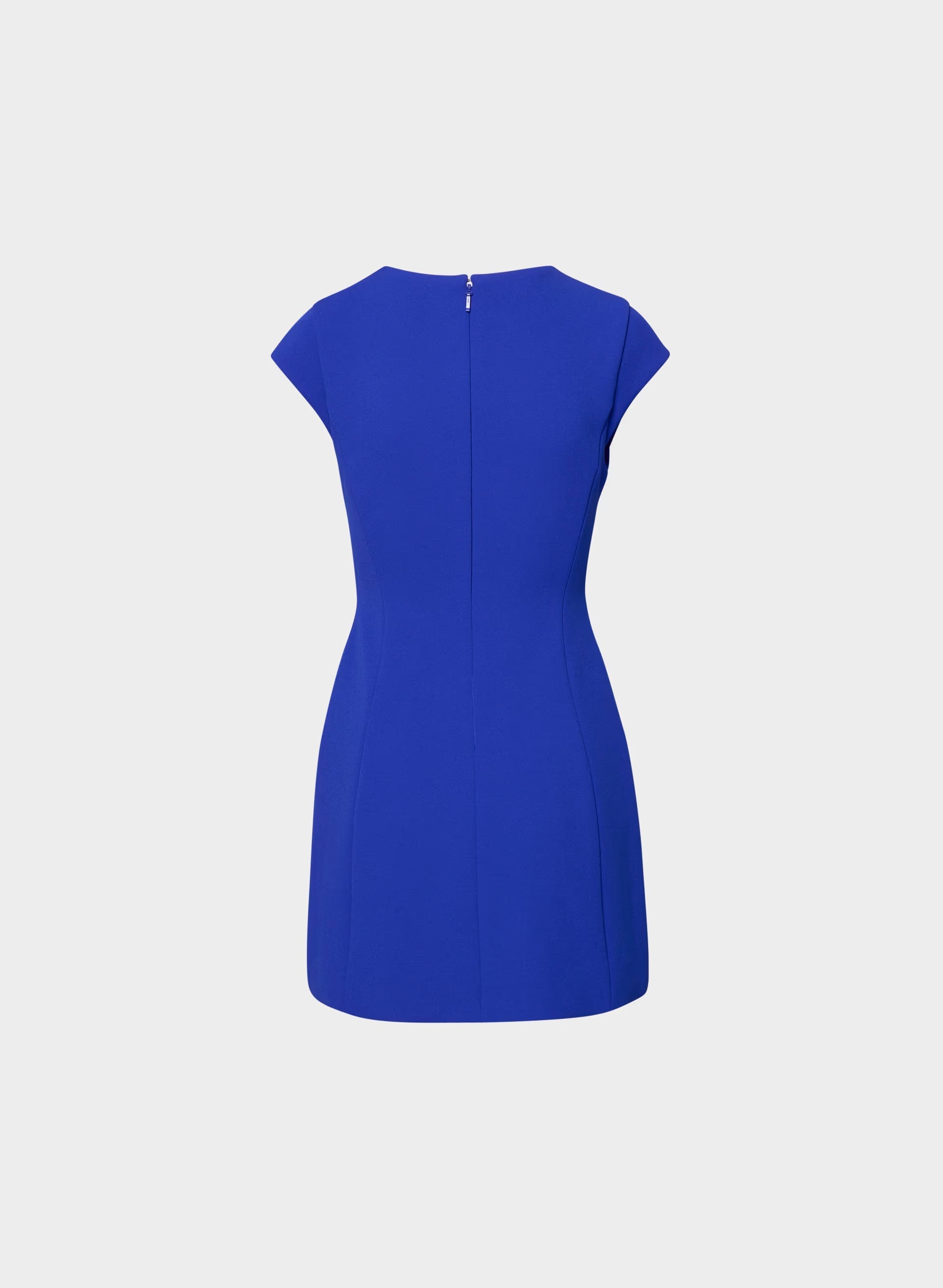 FigureKnit™ Priestly Dress - ABLAZE BLUE