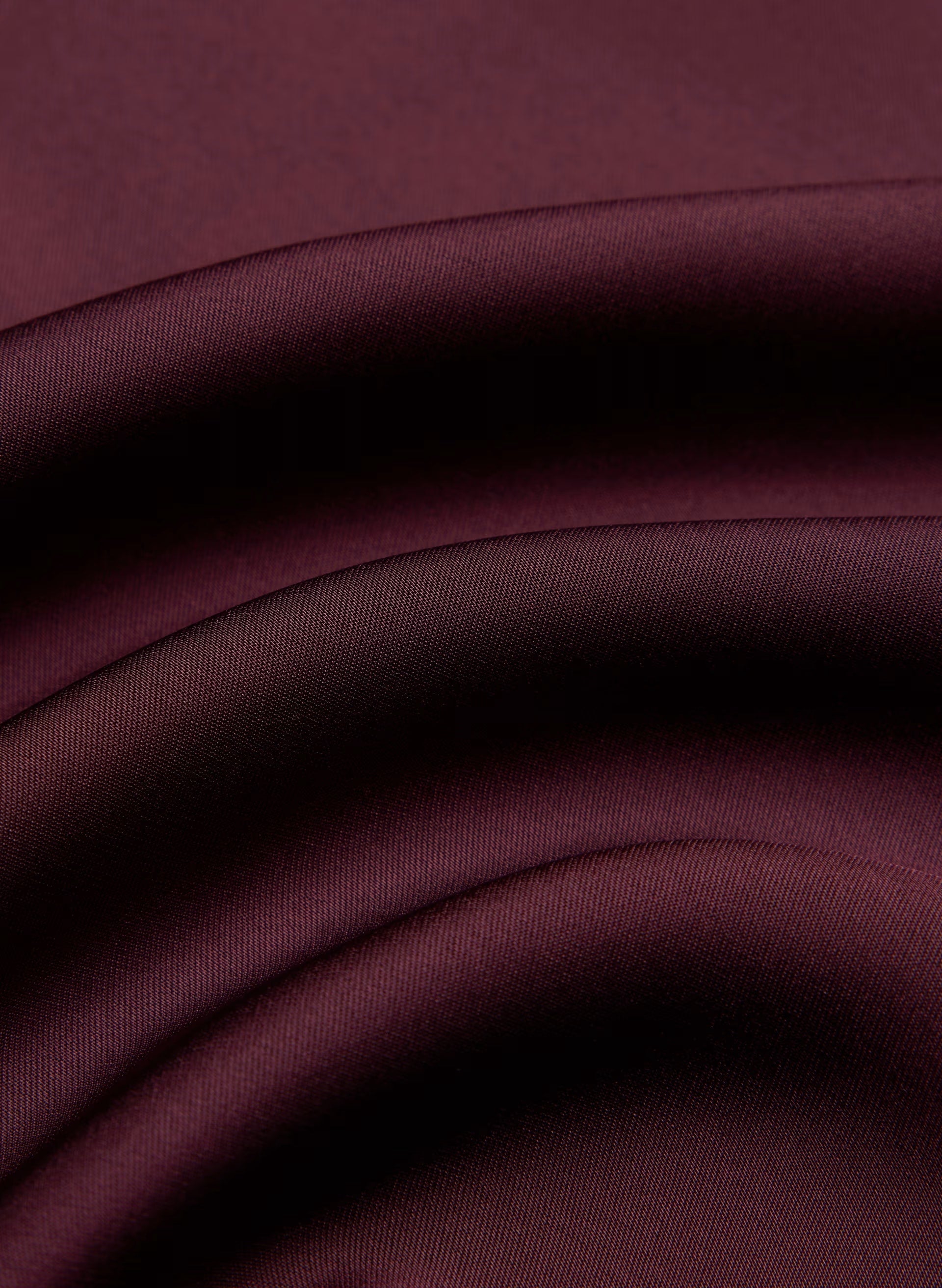Audience Satin Mini Halter Dress - GALA PLUM