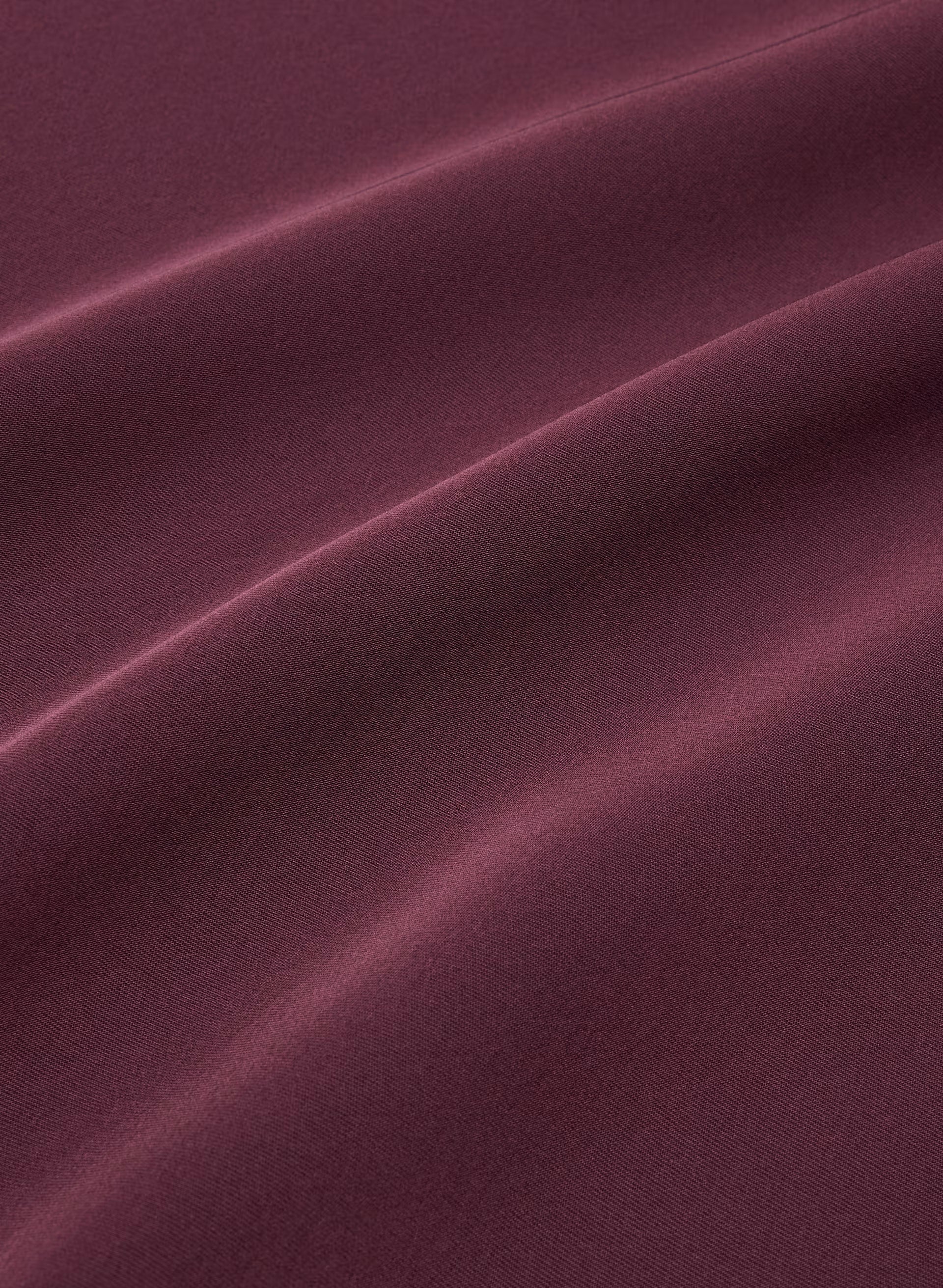 Tidal Satin Halter Dress - GALA PLUM