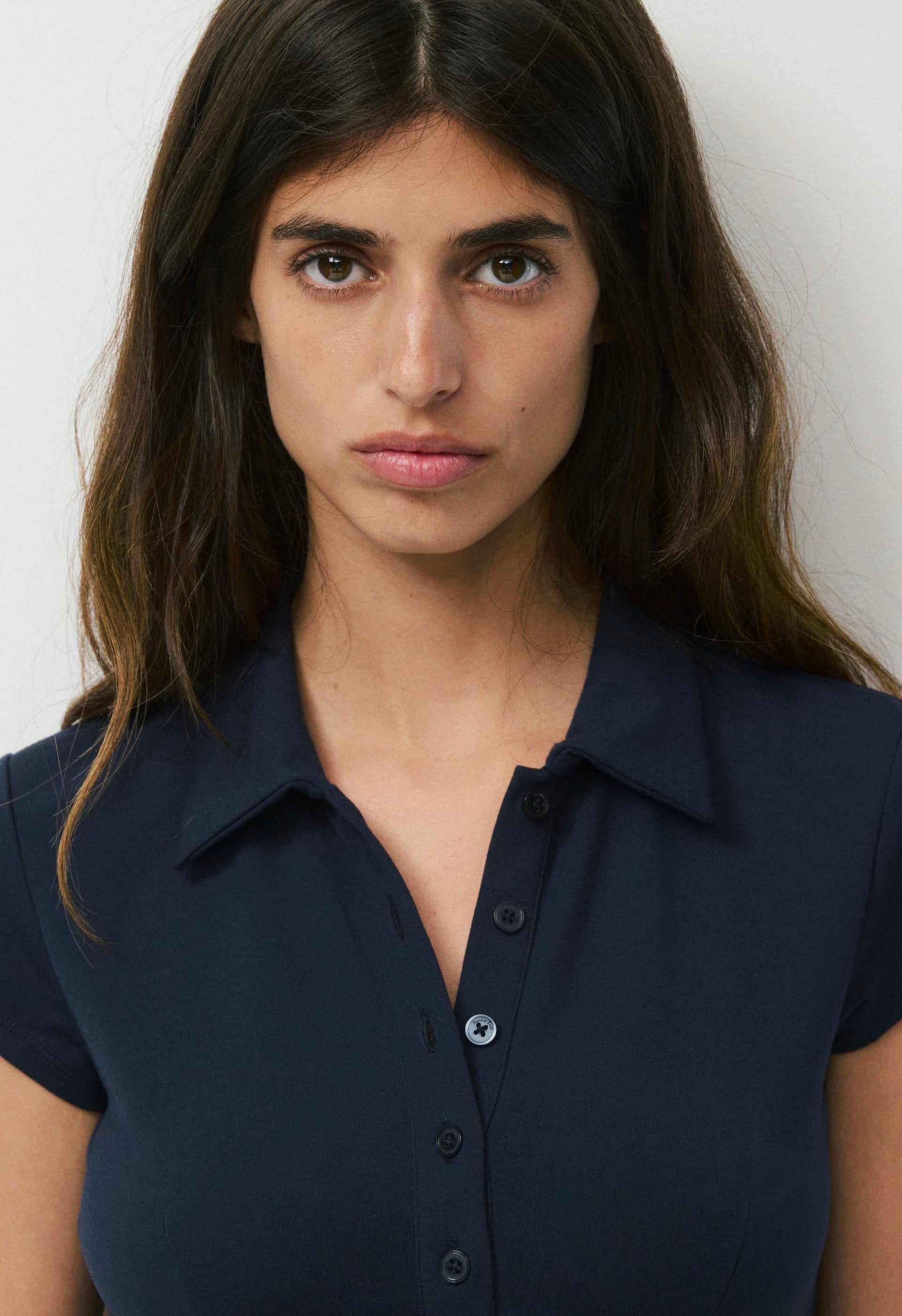 Zooey Polo Dress - ADMIRAL NAVY