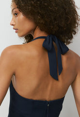Winnie Halter Dress - ADMIRAL NAVY