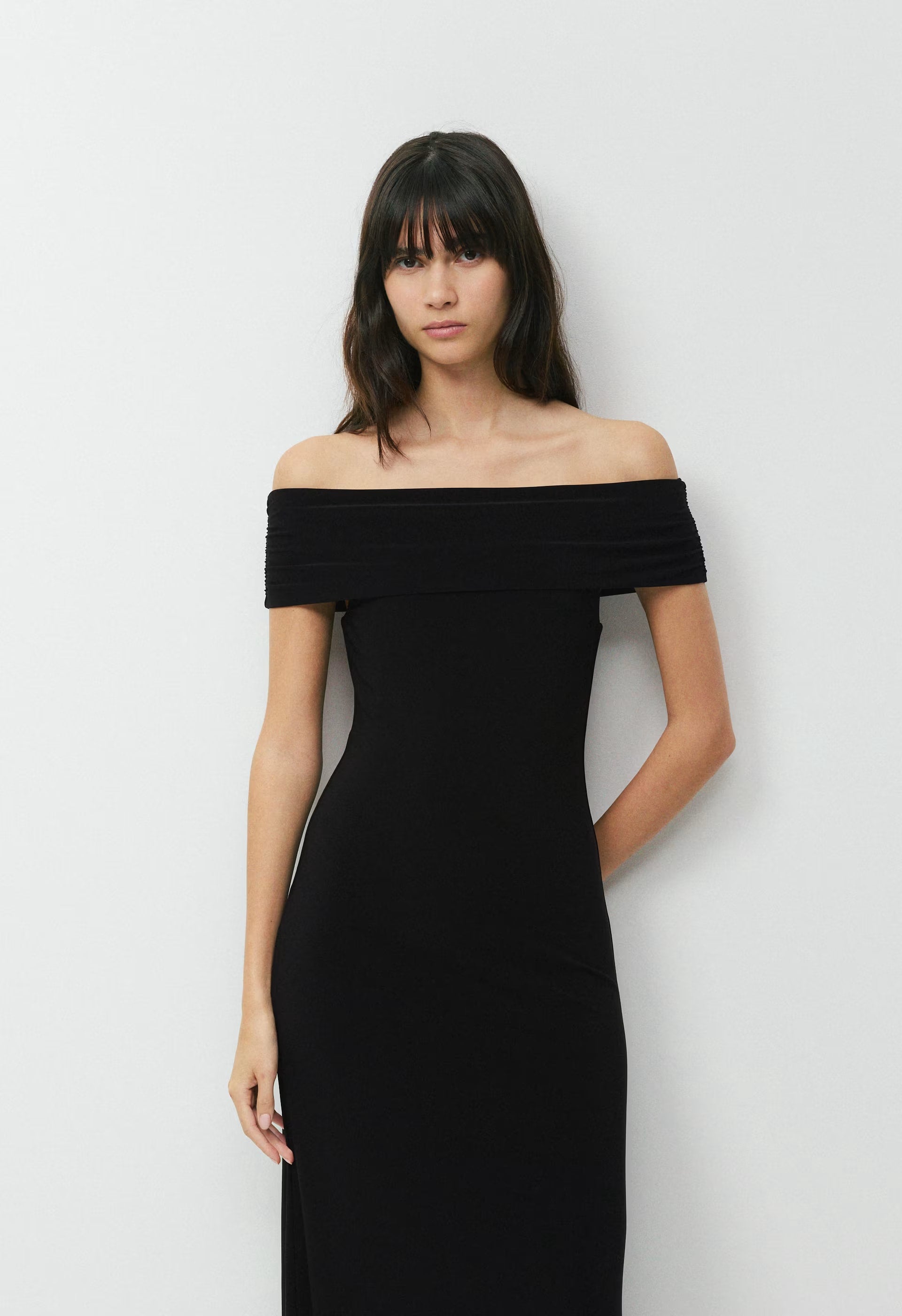 Smooth Matter™ Echelon Dress - BLACK