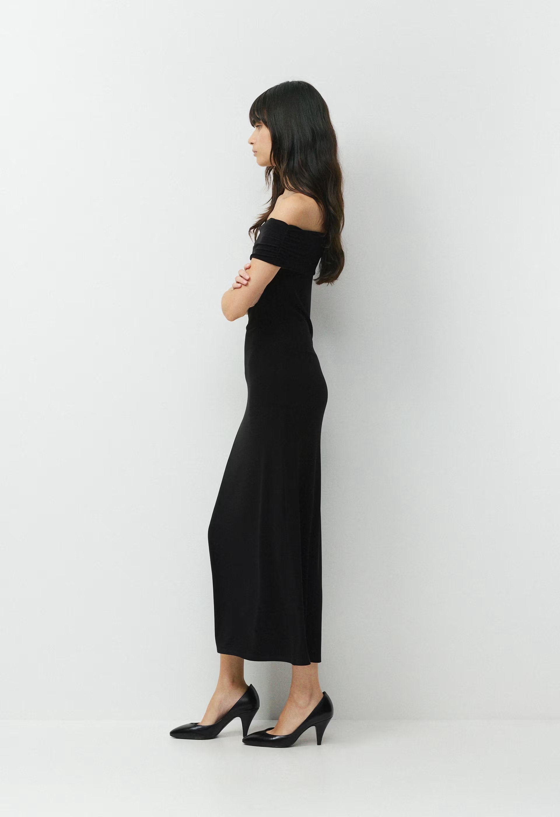 Smooth Matter™ Echelon Dress - BLACK