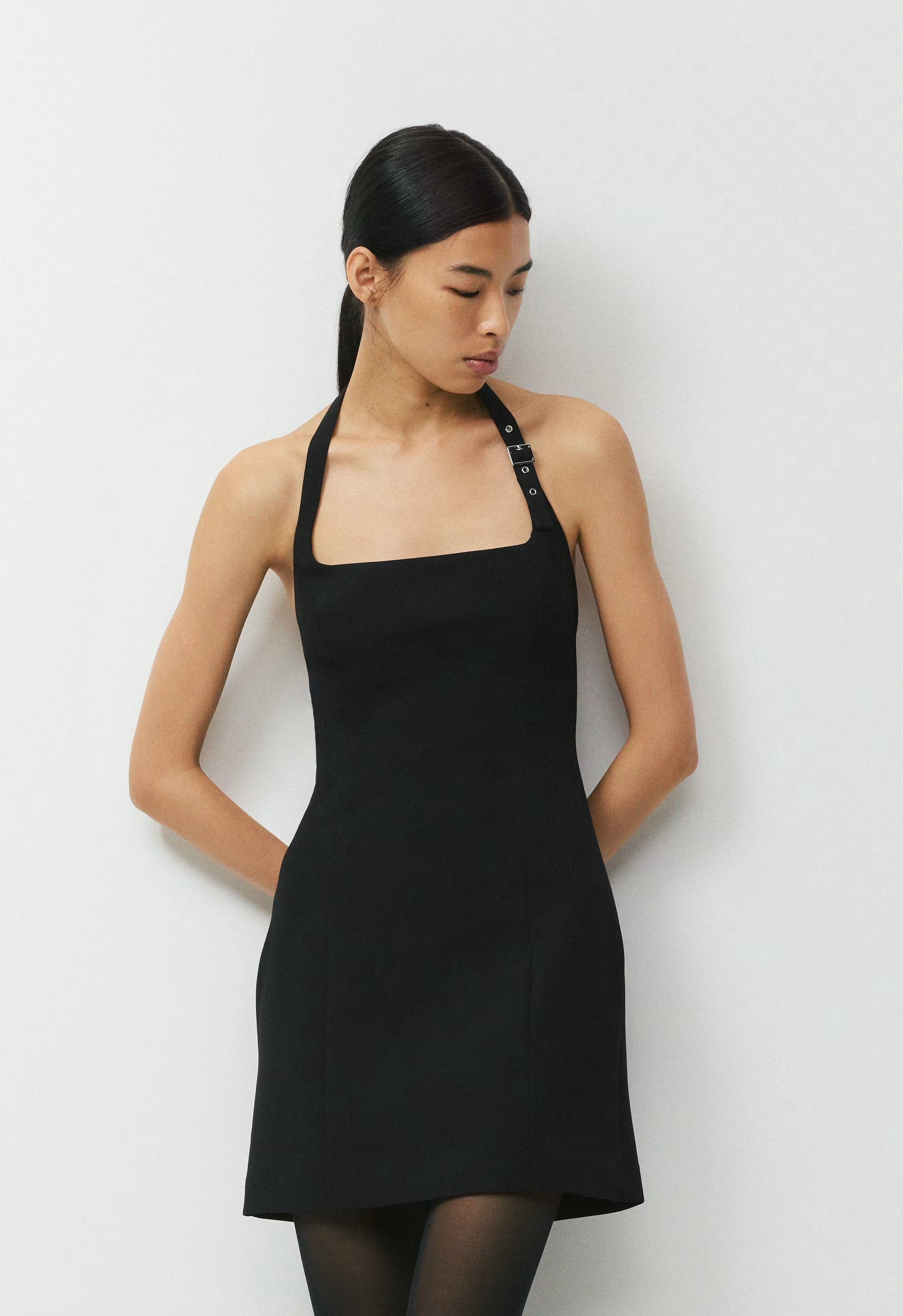 Brooklyn Halter Dress - Eversential™ - BLACK