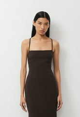 Caption Dress - Eversential™ - CACAO NIB BROWN