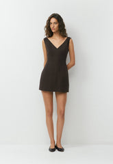 Impact Dress - CACAO NIB BROWN