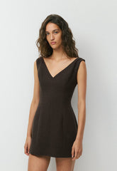 Impact Dress - CACAO NIB BROWN