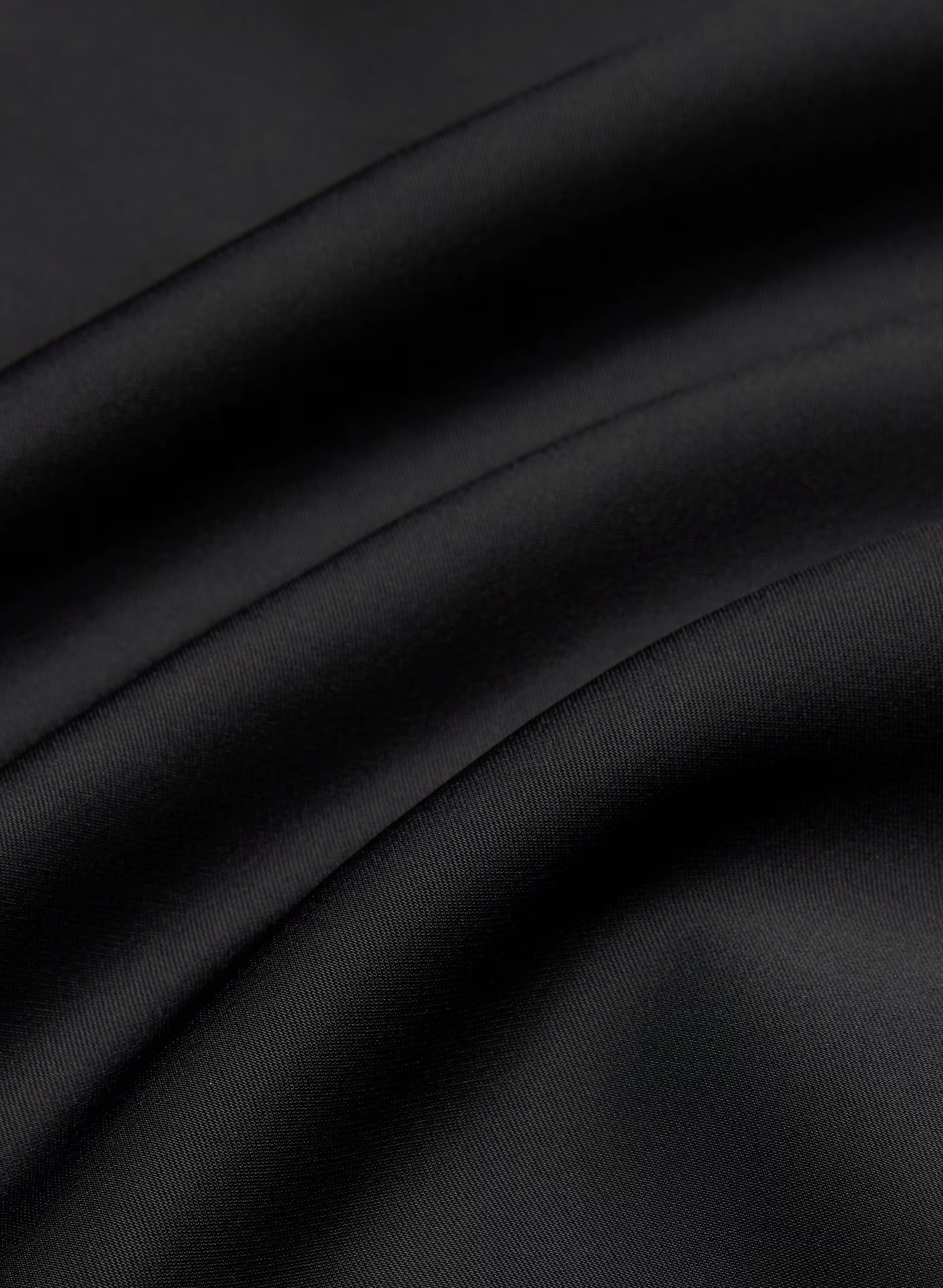 Playbook Satin Dress - BLACK