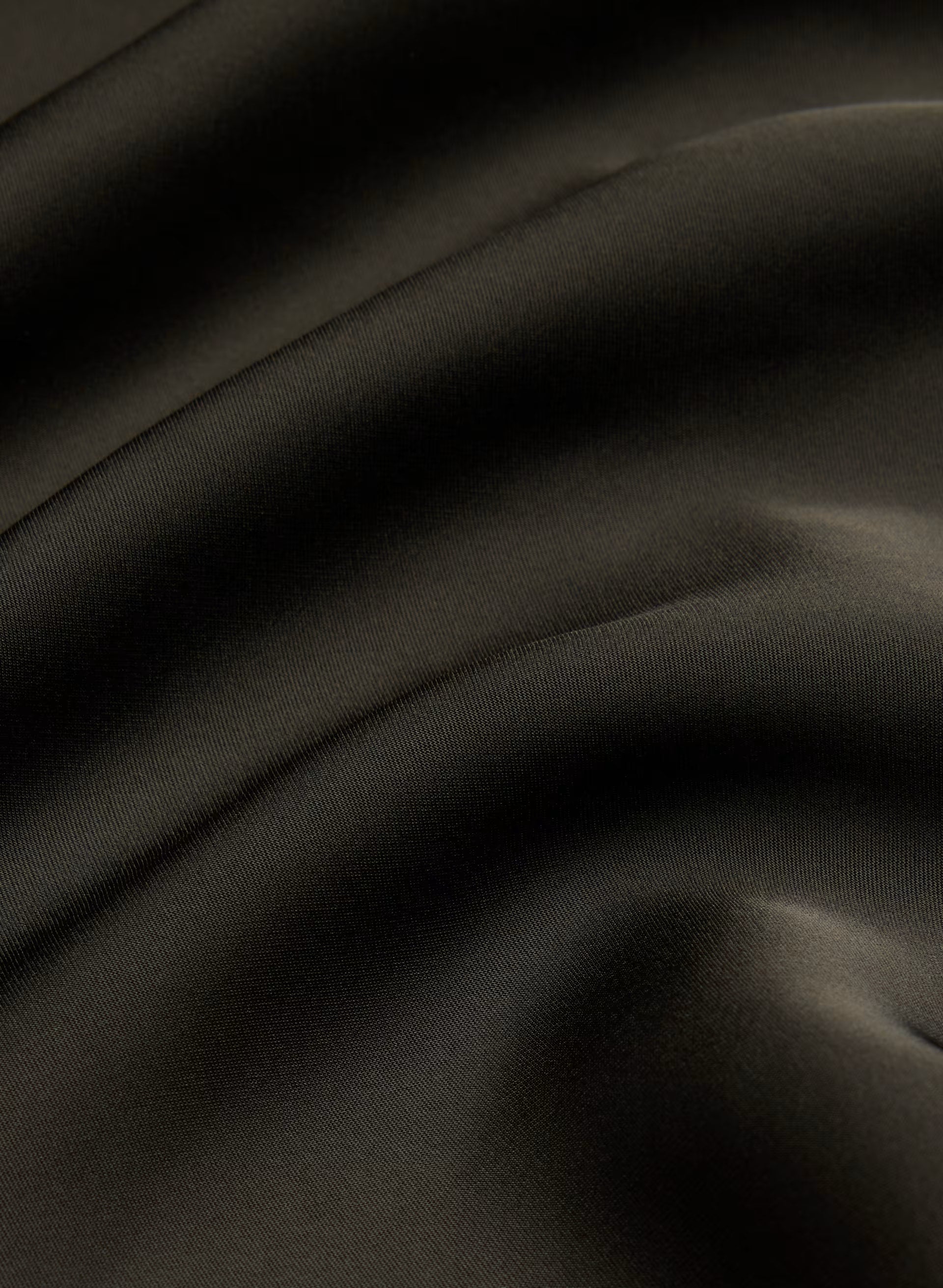 Playbook Satin Dress - CACAO NIB BROWN