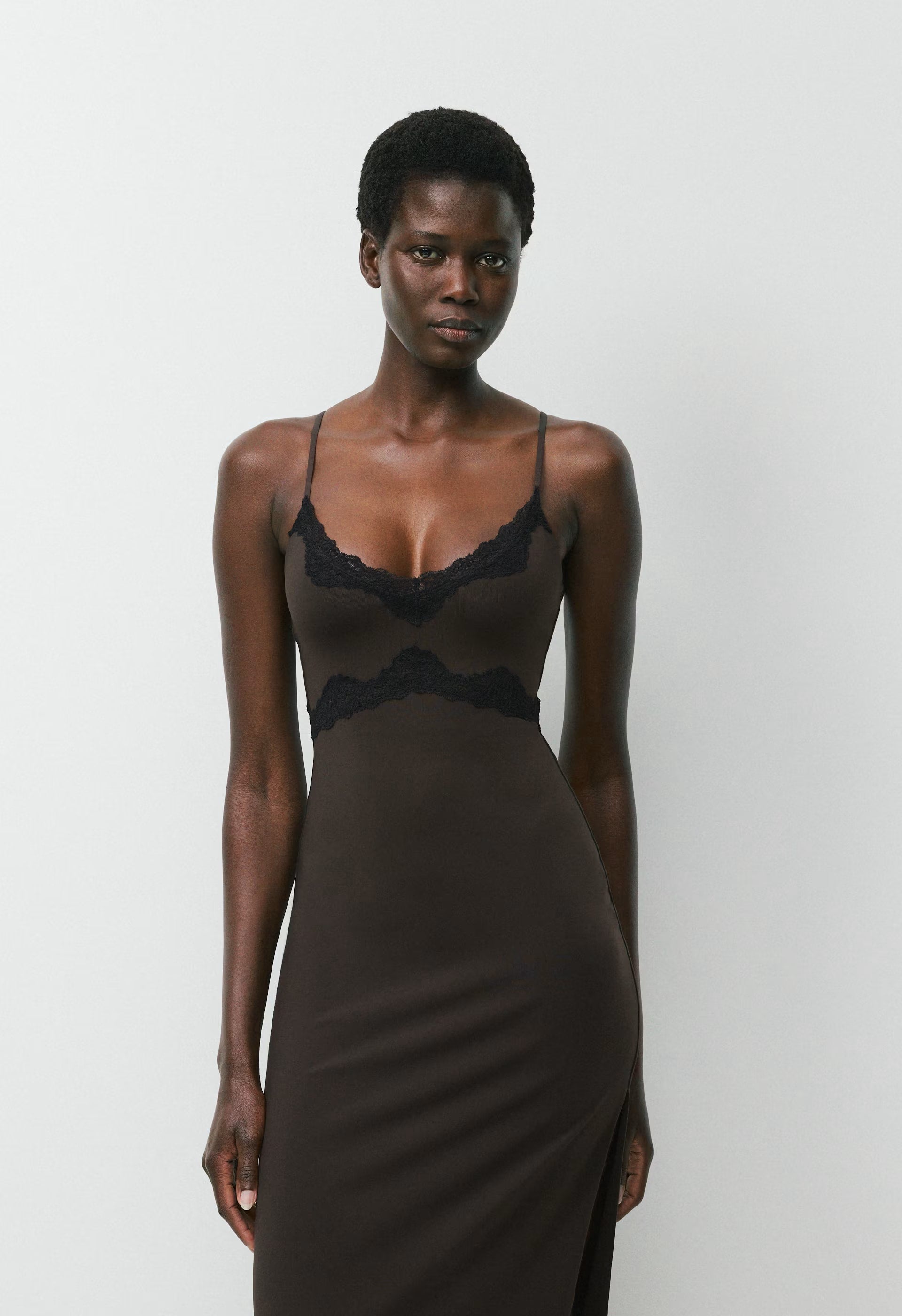 Original Contour Lunar Dress - CACAO NIB BRWN/BLACK