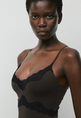 Original Contour Lunar Dress - CACAO NIB BRWN/BLACK