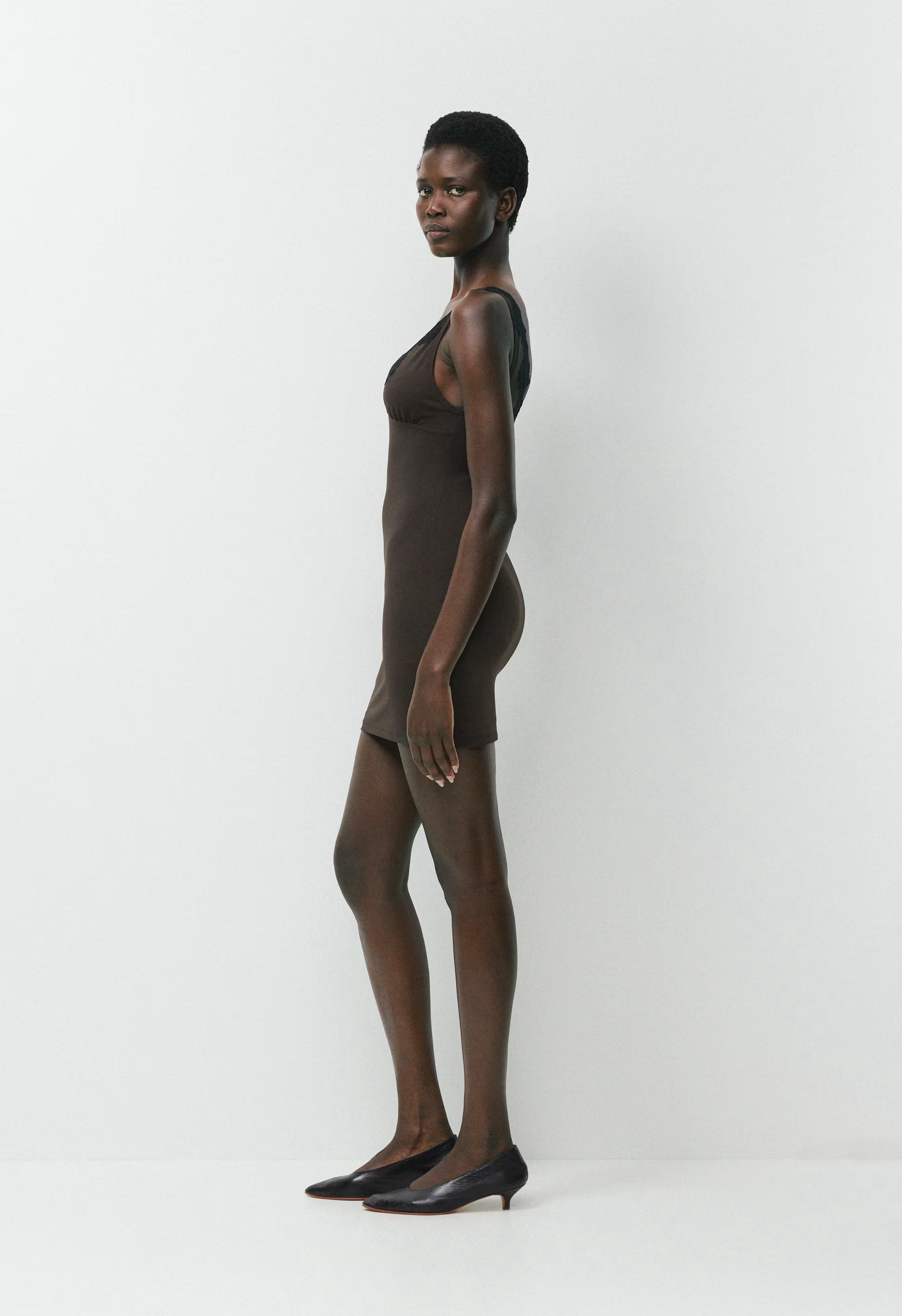 Original Contour Hour Dress - CACAO NIB BRWN/BLACK