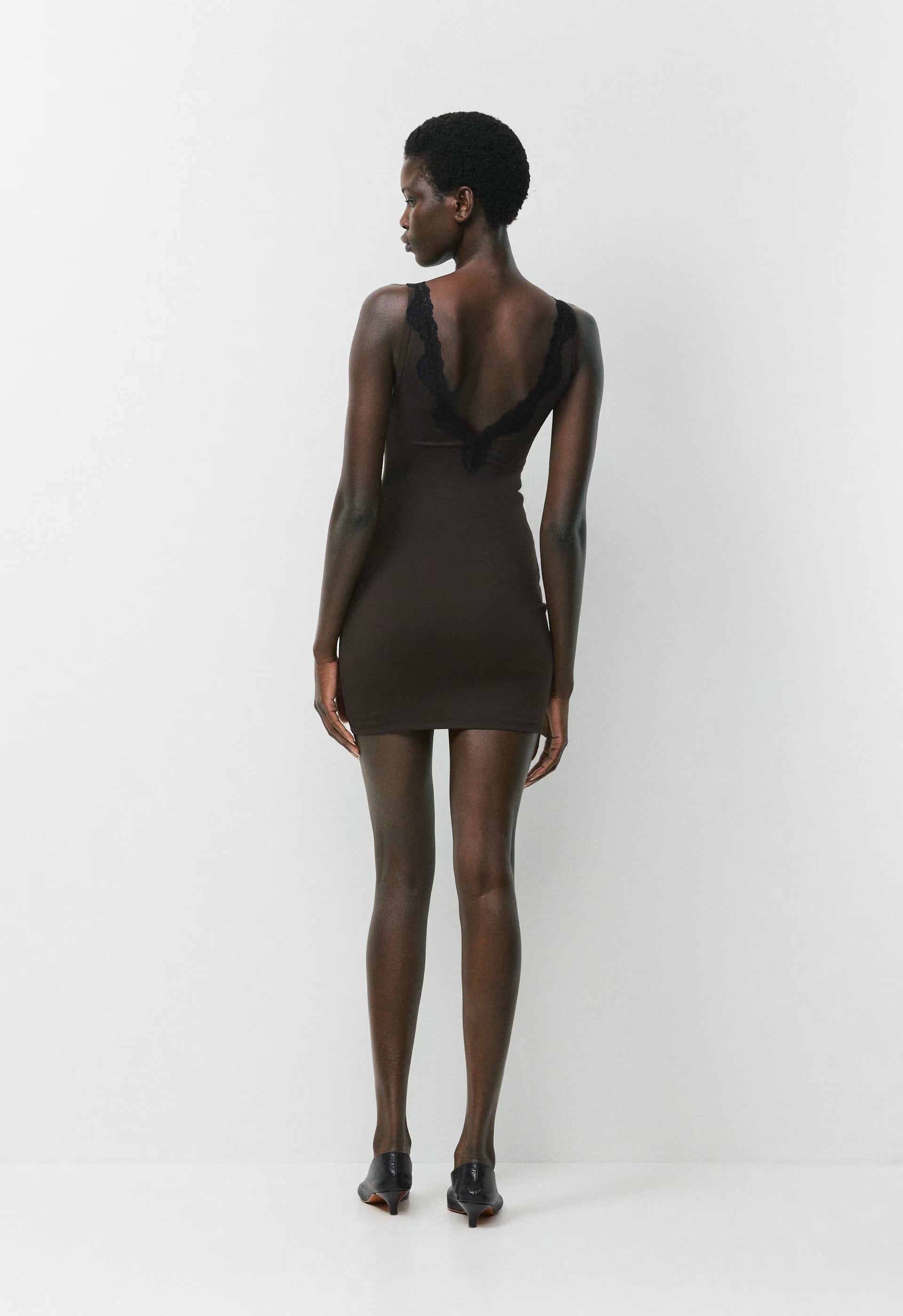 Original Contour Hour Dress - CACAO NIB BRWN/BLACK