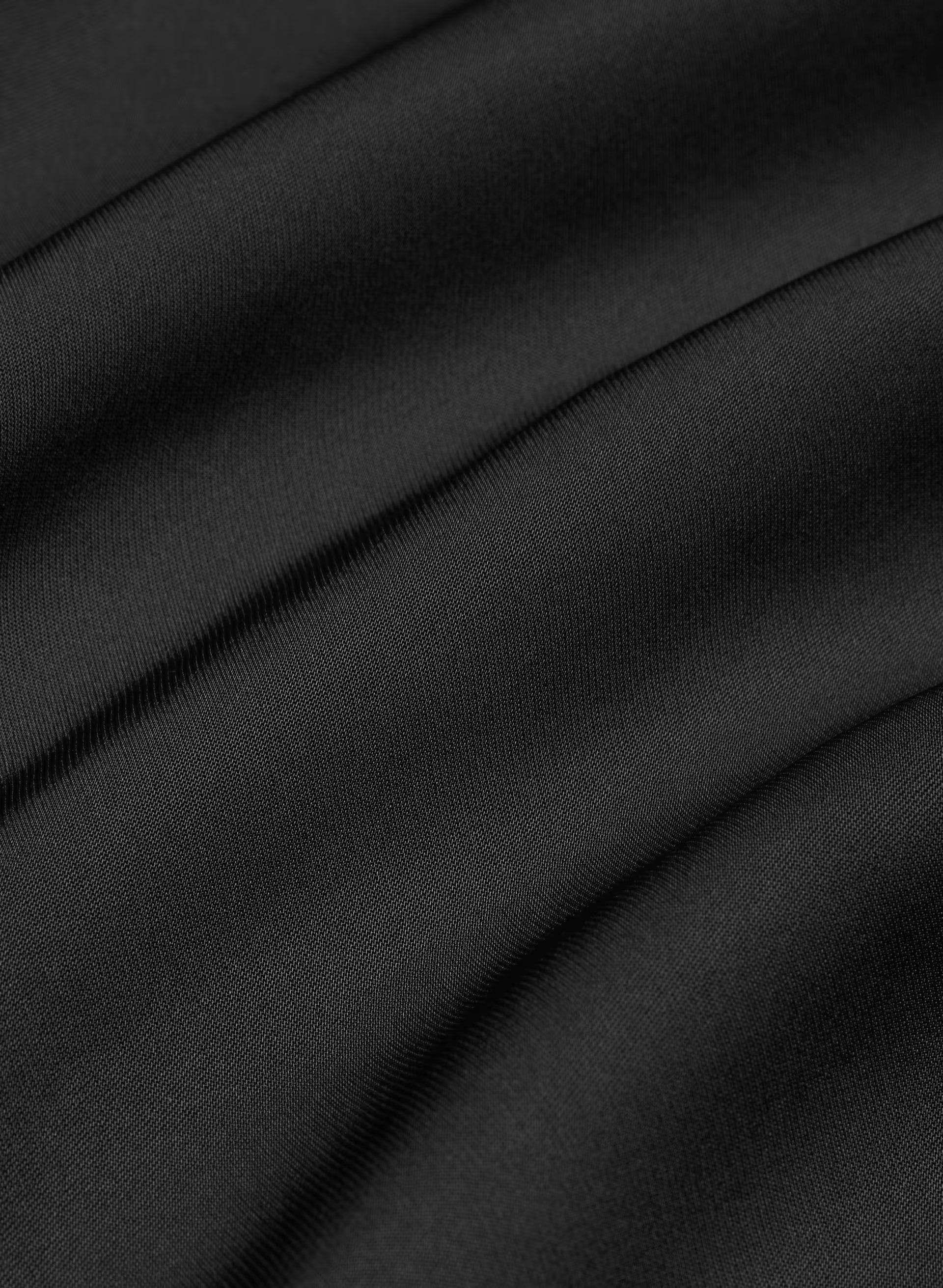 Parlour Satin Dress - BLACK
