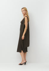 Limo Dress - CACAO NIB BROWN
