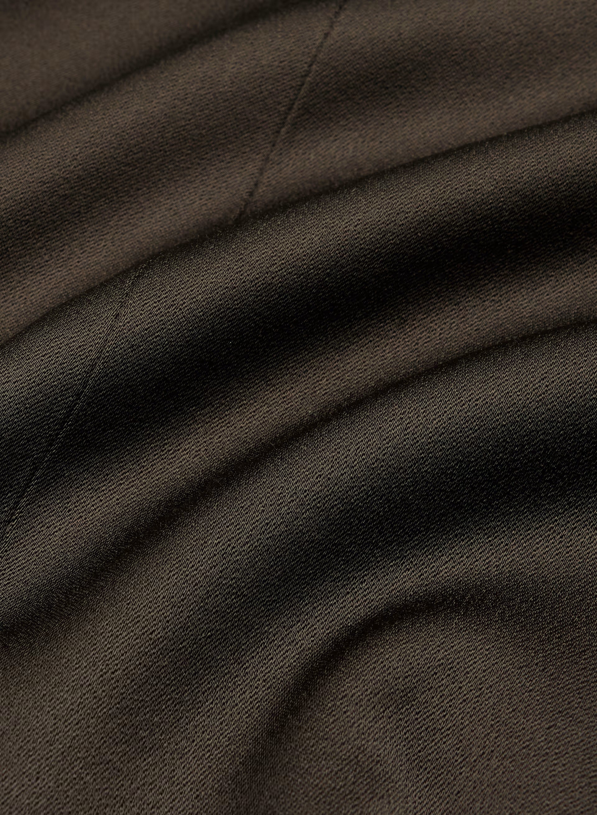 Headliner Satin Dress - CACAO NIB BROWN